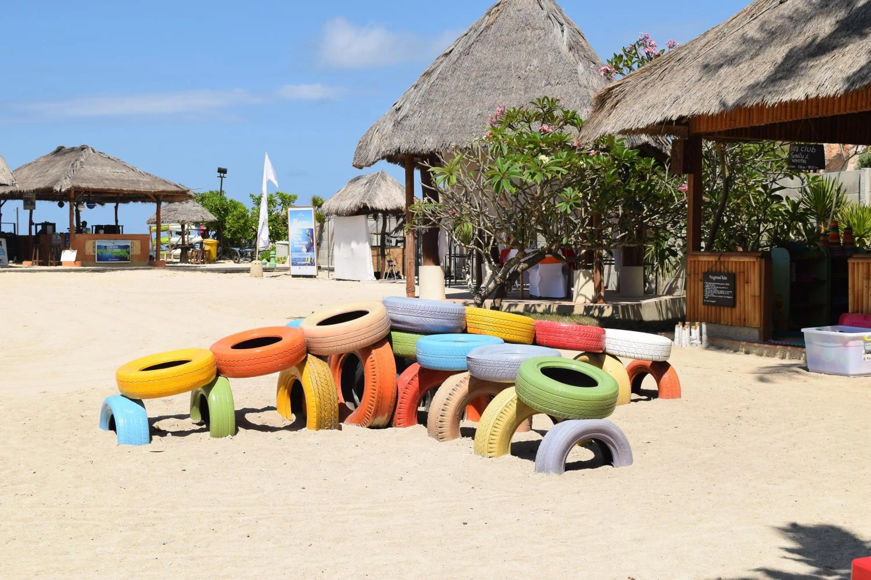 Children play ground in Novotel Lombok Resort & Villas