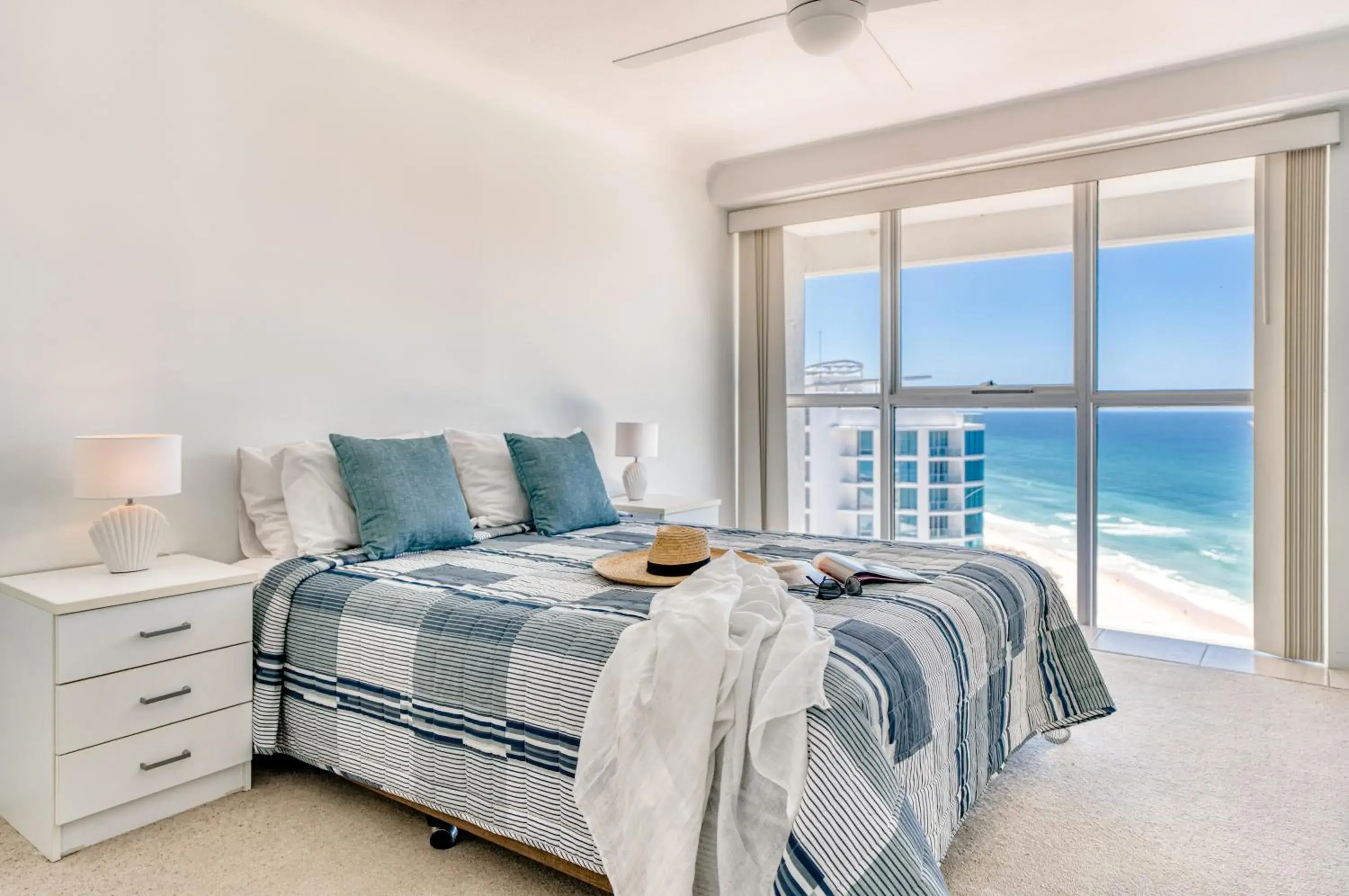 Bedroom, Bed in Talisman Beachside Broadbeach Bedroom, Bed in Talisman Beachside Broadbeach