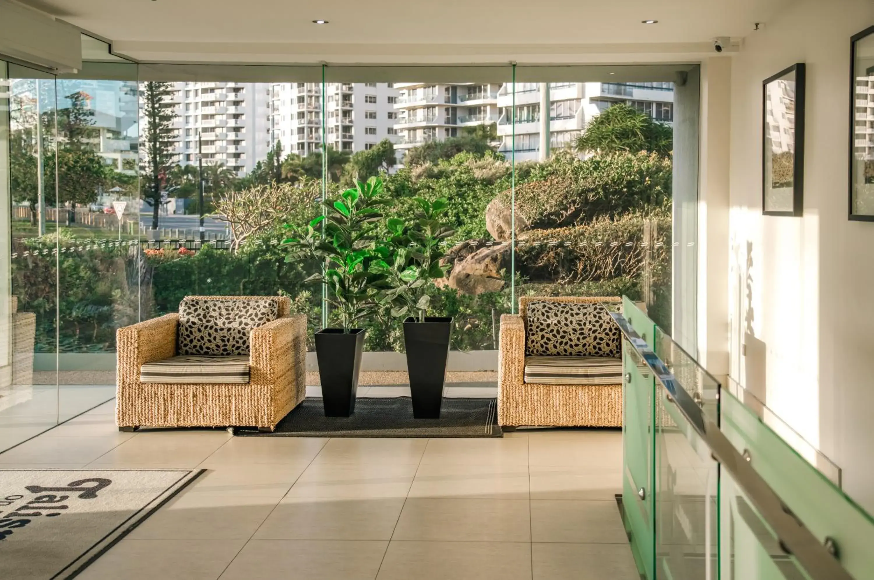 Lobby or reception in Talisman Beachside Broadbeach Lobby or reception in Talisman Beachside Broadbeach