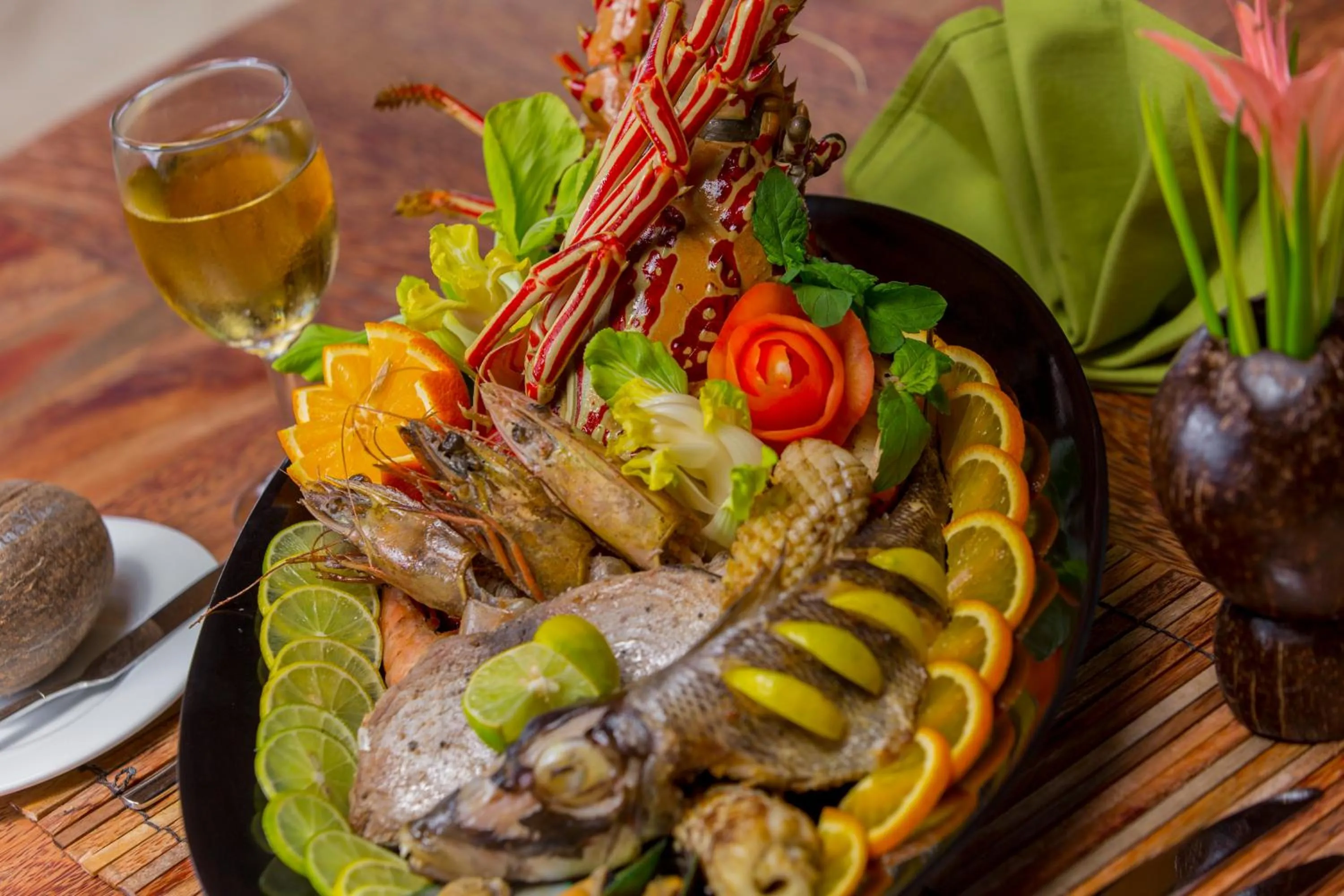 Food close-up in Paguro Beach Inn