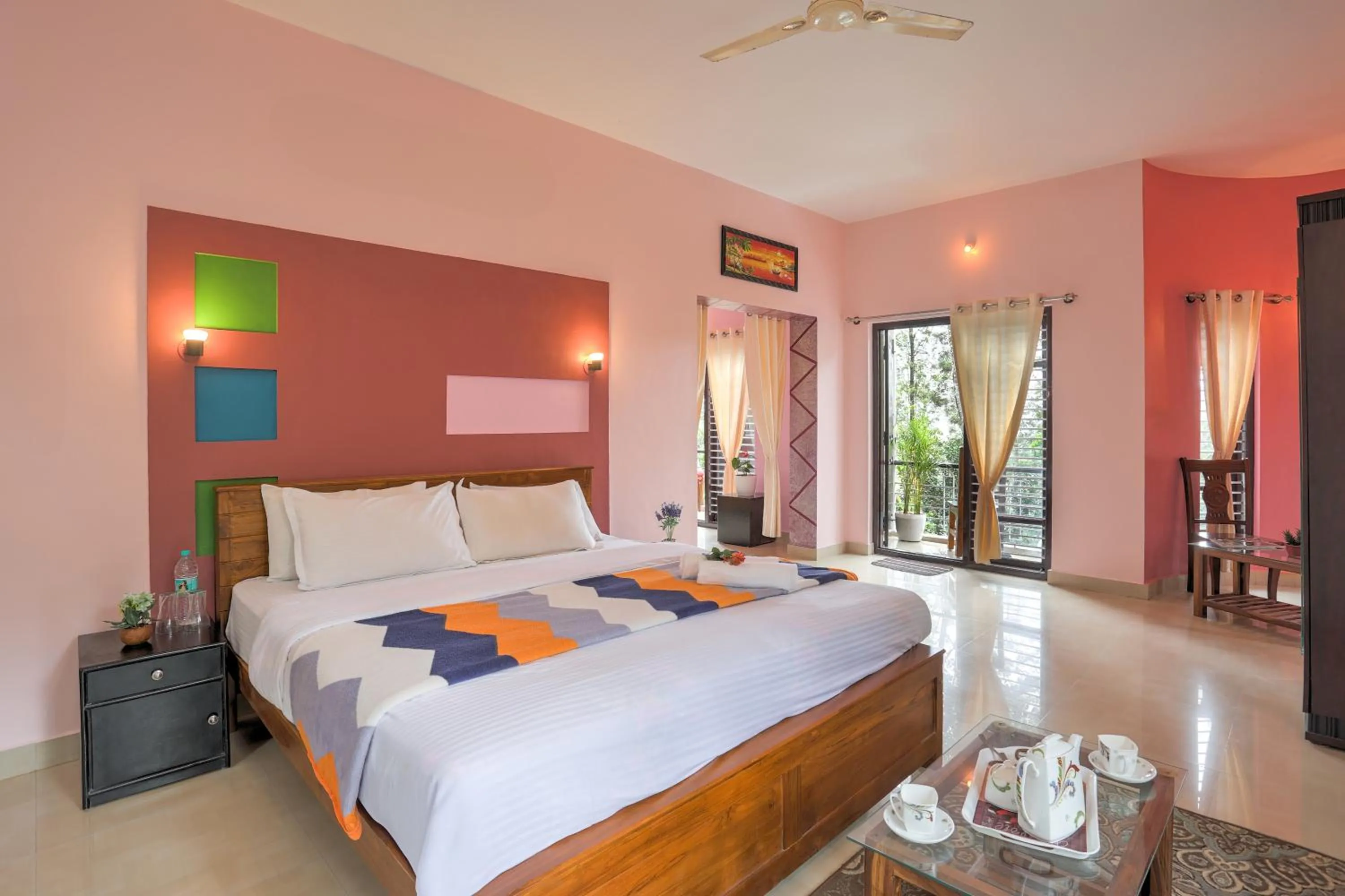 Quadruple Room with Balcony in Royal Woods Coorg