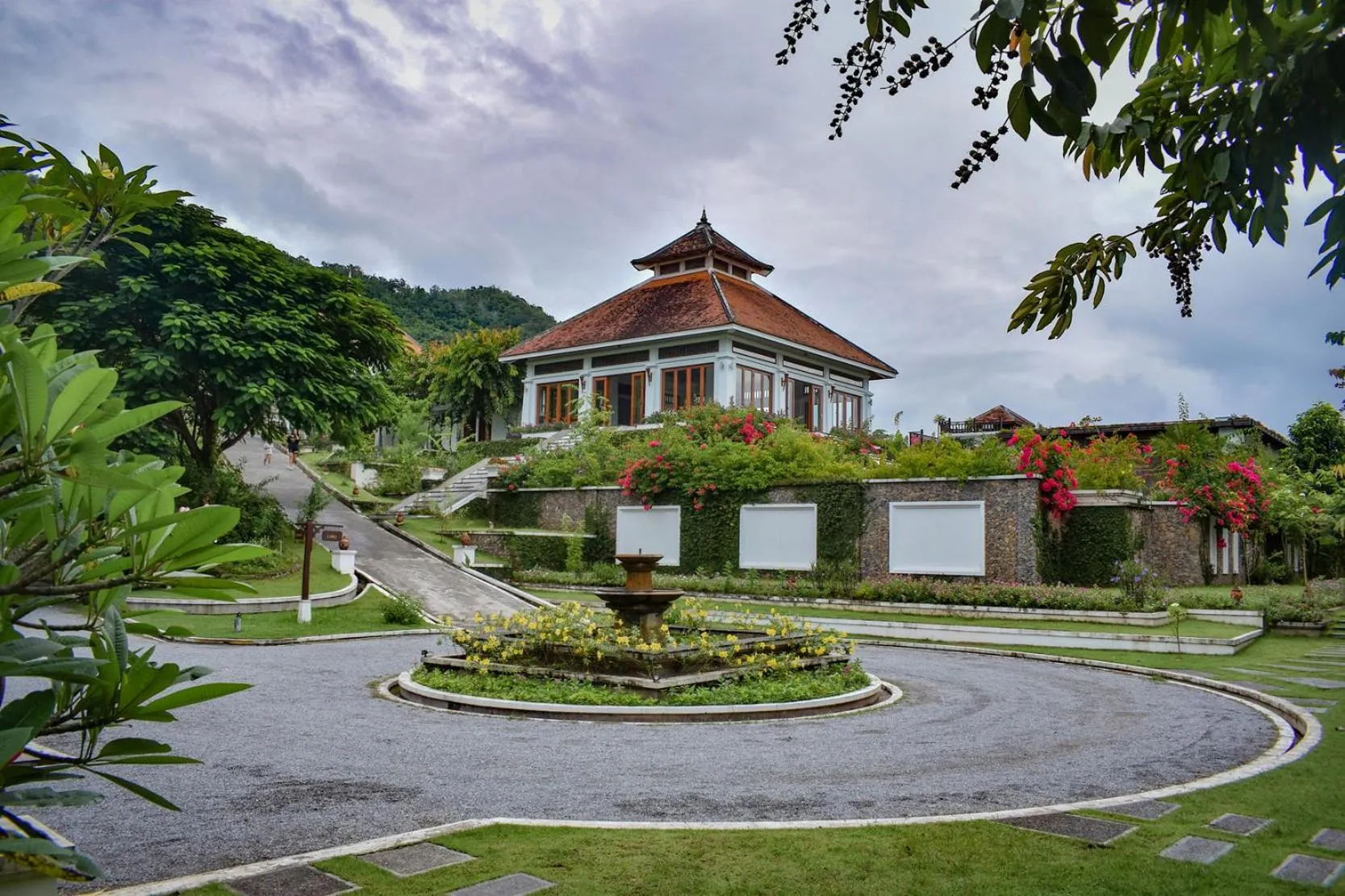 Garden in Le Grand Pakbeng