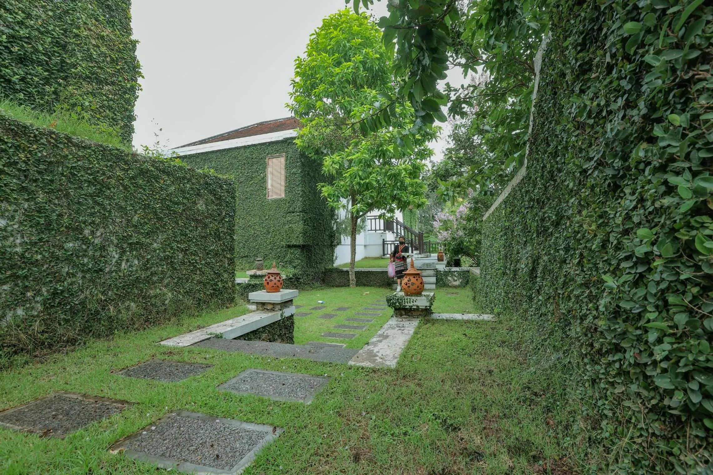 Garden in Le Grand Pakbeng