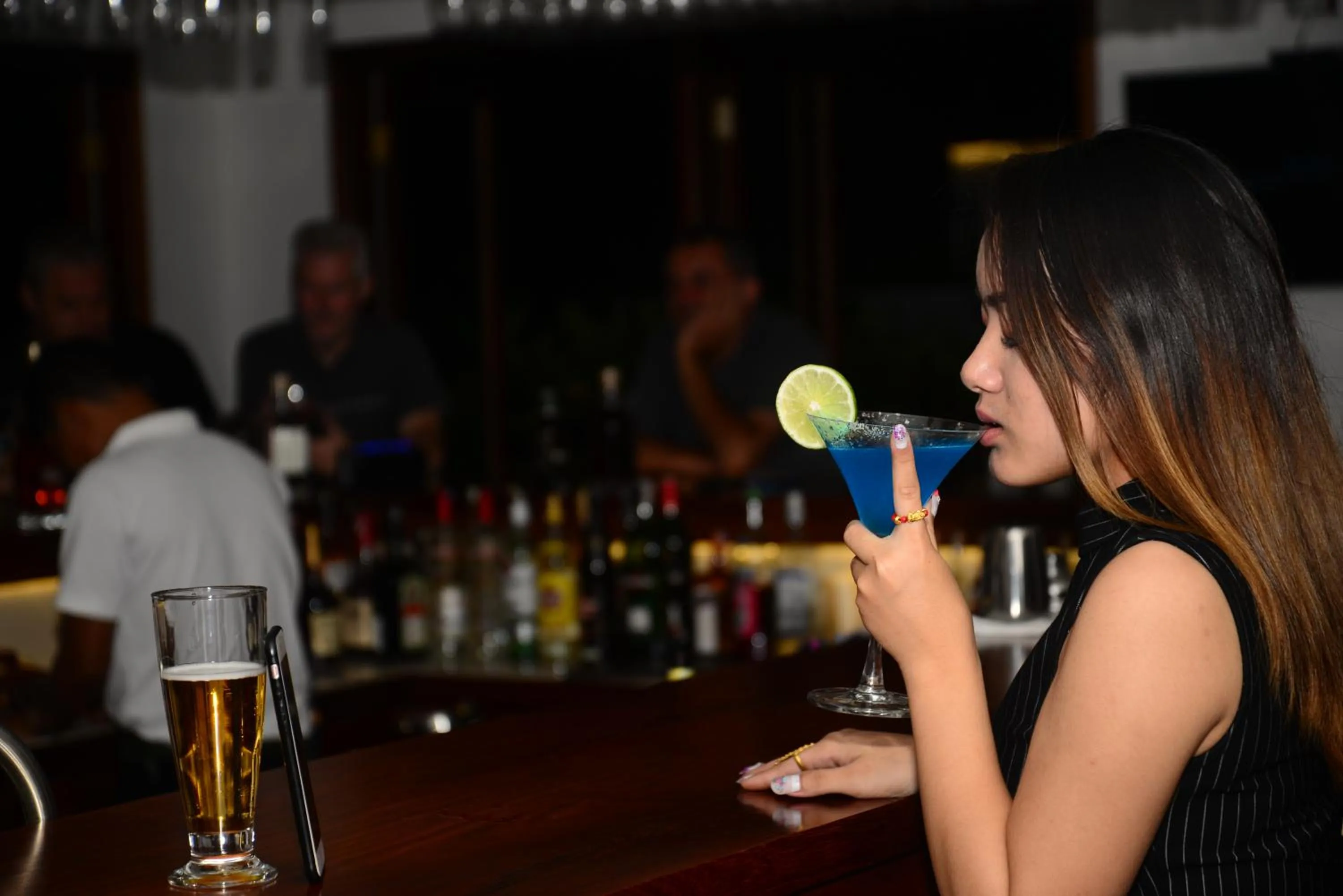 Lounge or bar in Le Grand Pakbeng