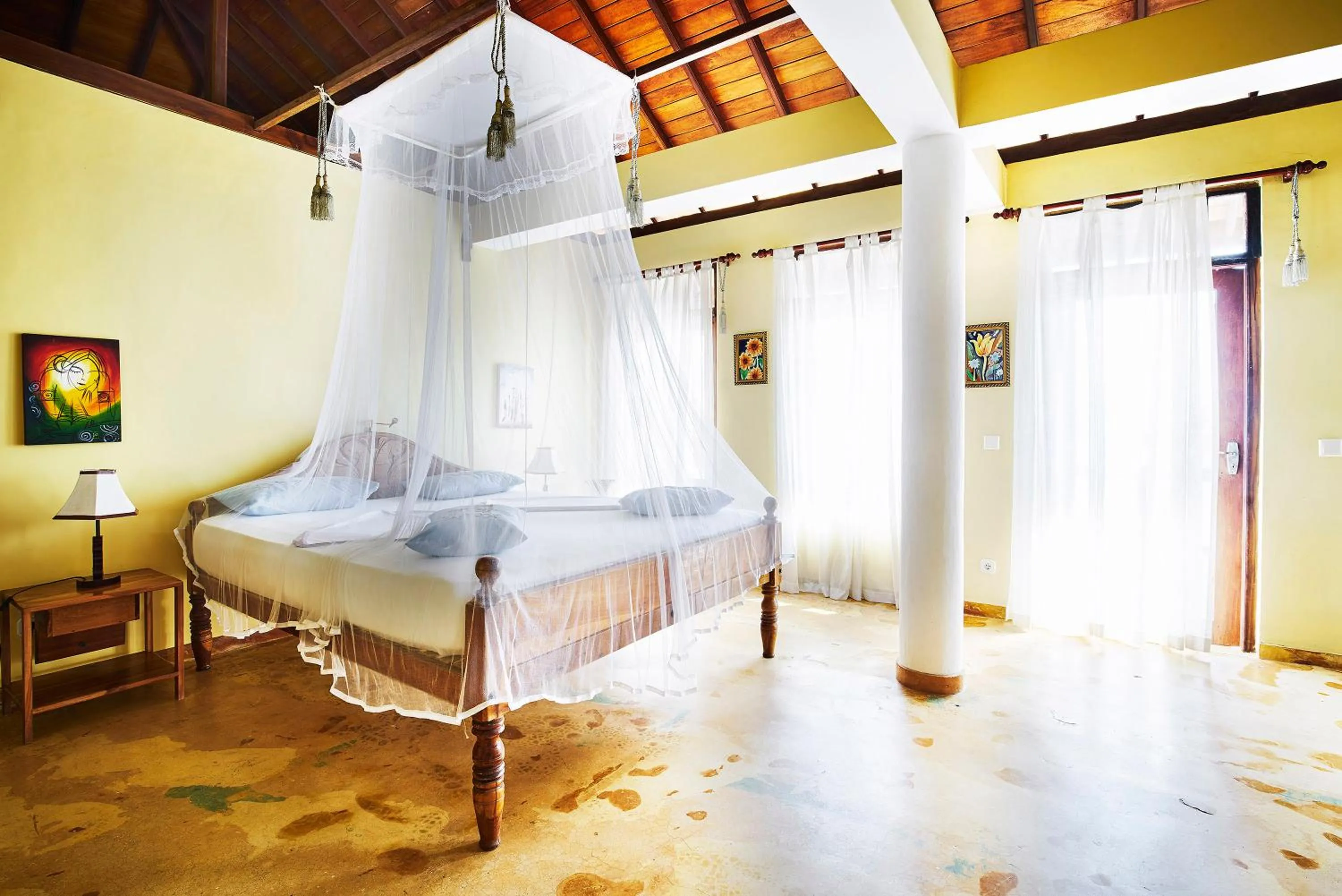 Bed in Villa Lucky Star