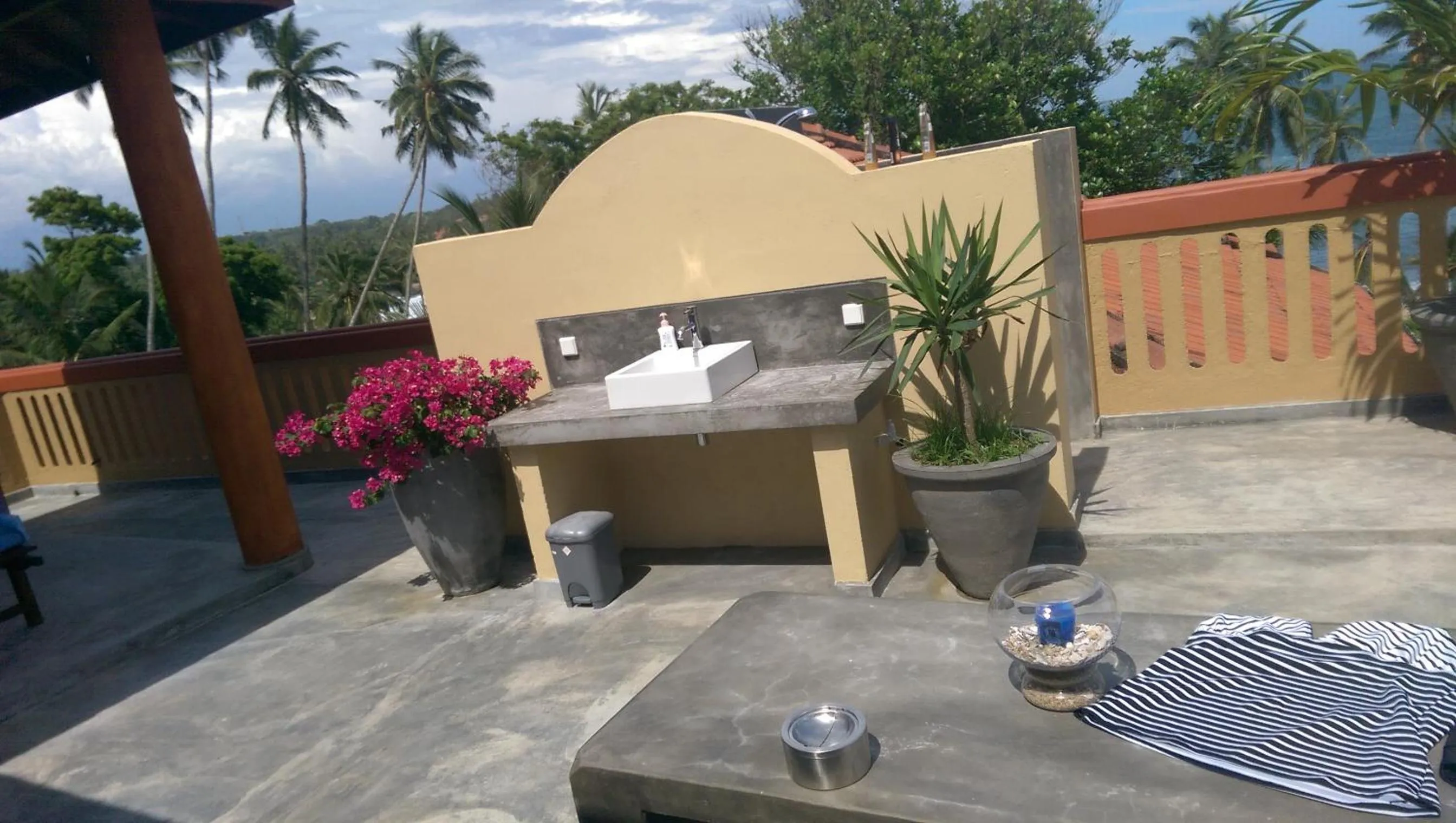 Balcony/Terrace in Villa Lucky Star