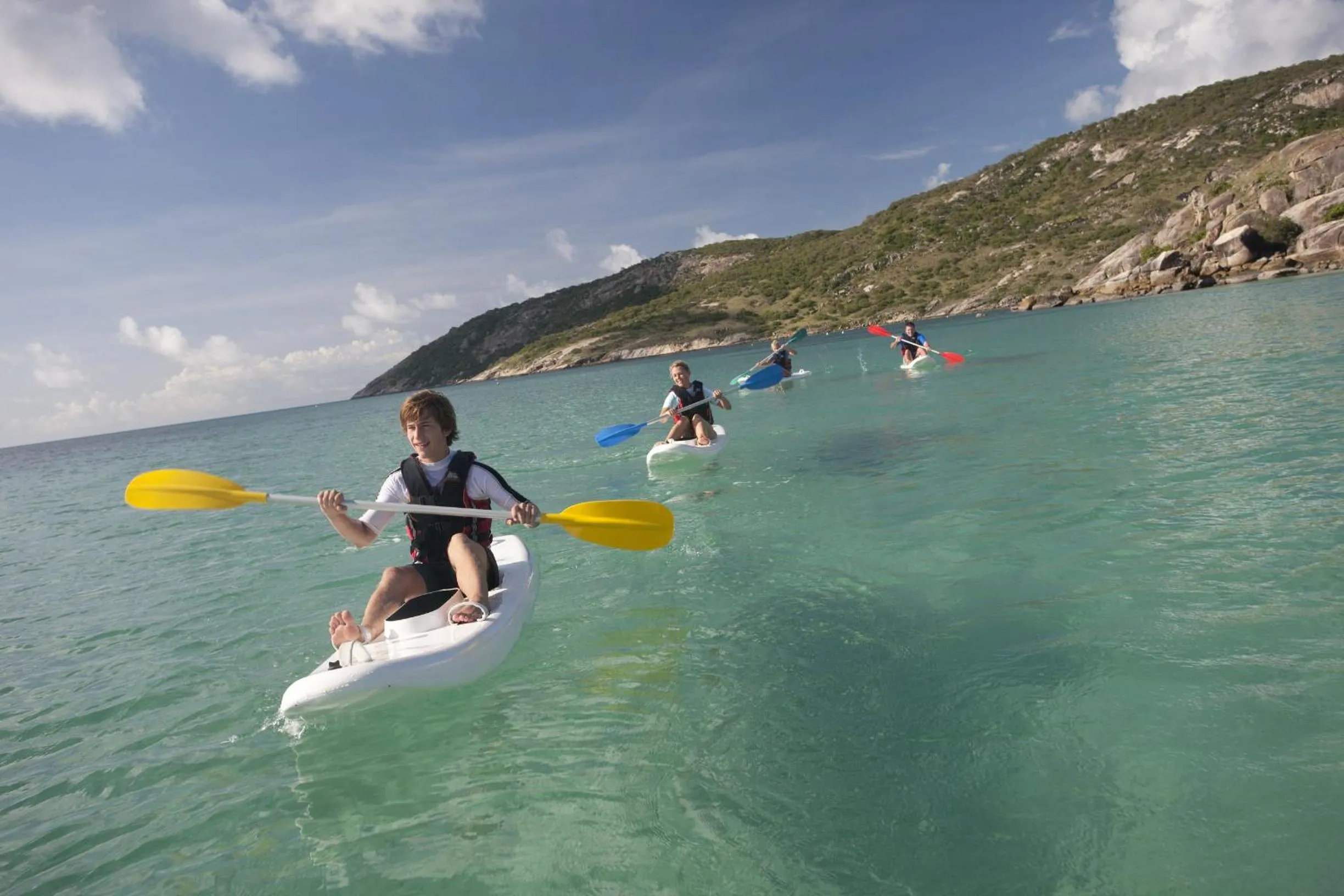 Canoeing in Sienna Lodge