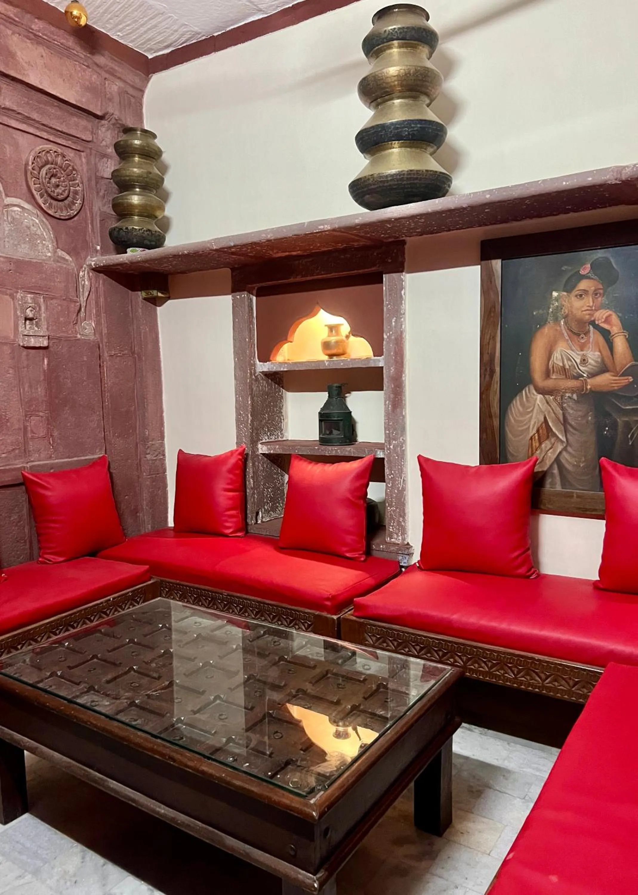 Living room in Raj Mandir Boutique Home Stay