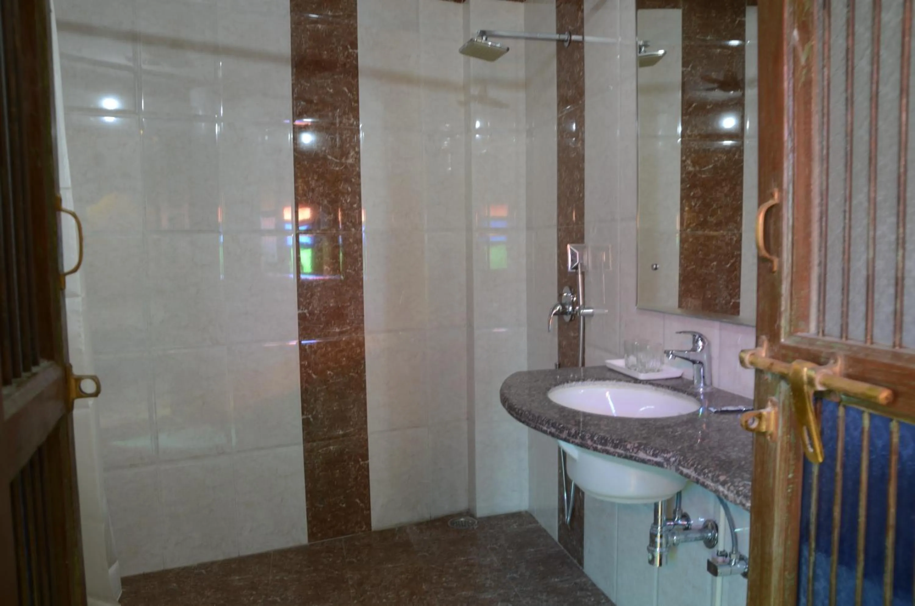 Shower in Raj Mandir Boutique Home Stay