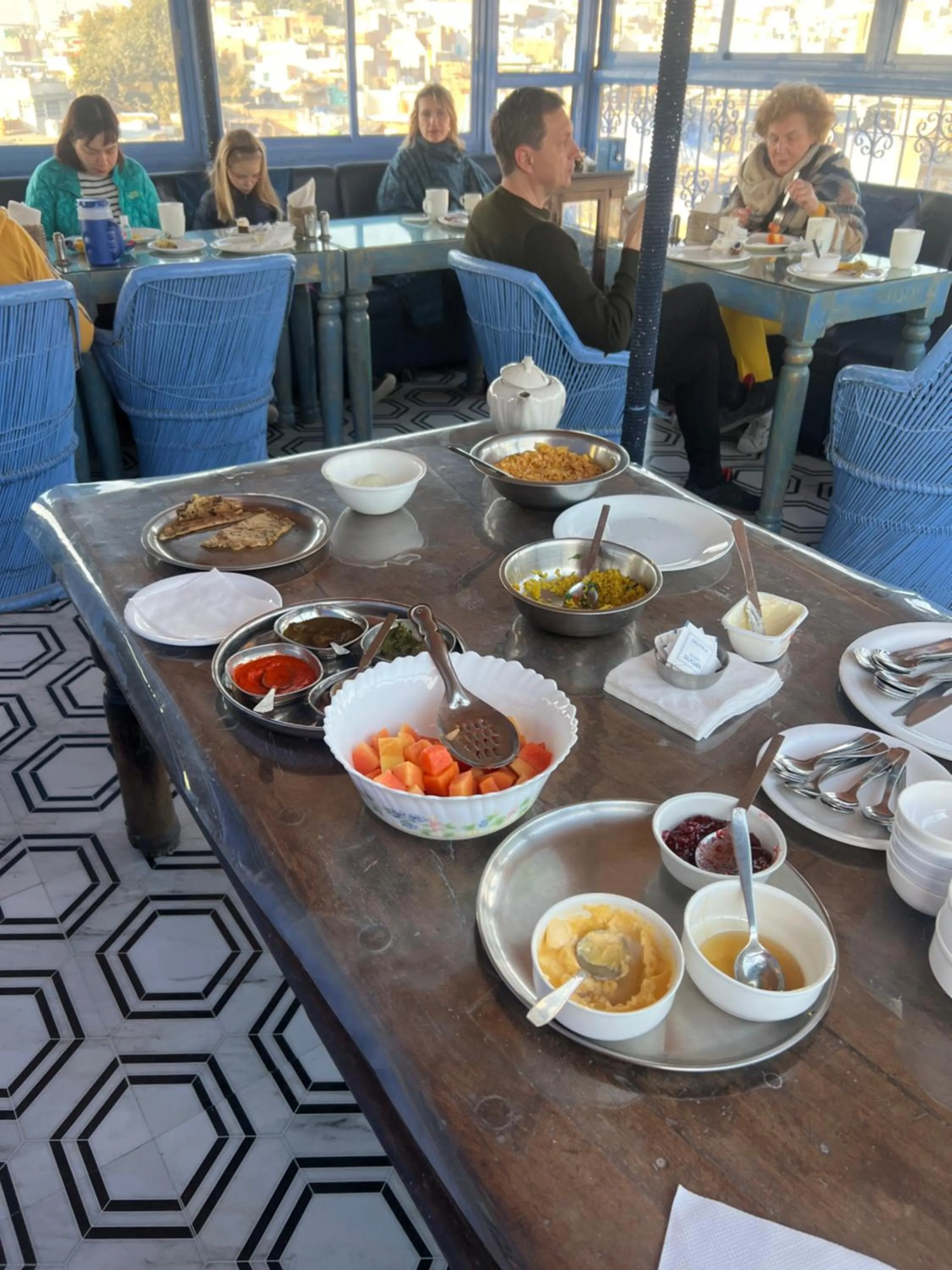 Breakfast in Raj Mandir Boutique Home Stay