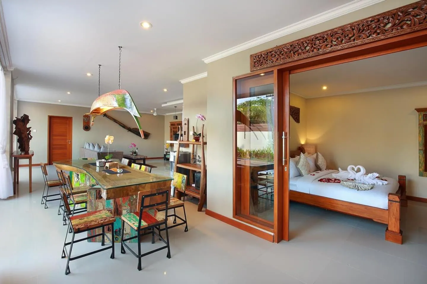 Bed in Kae Villa Anggrek