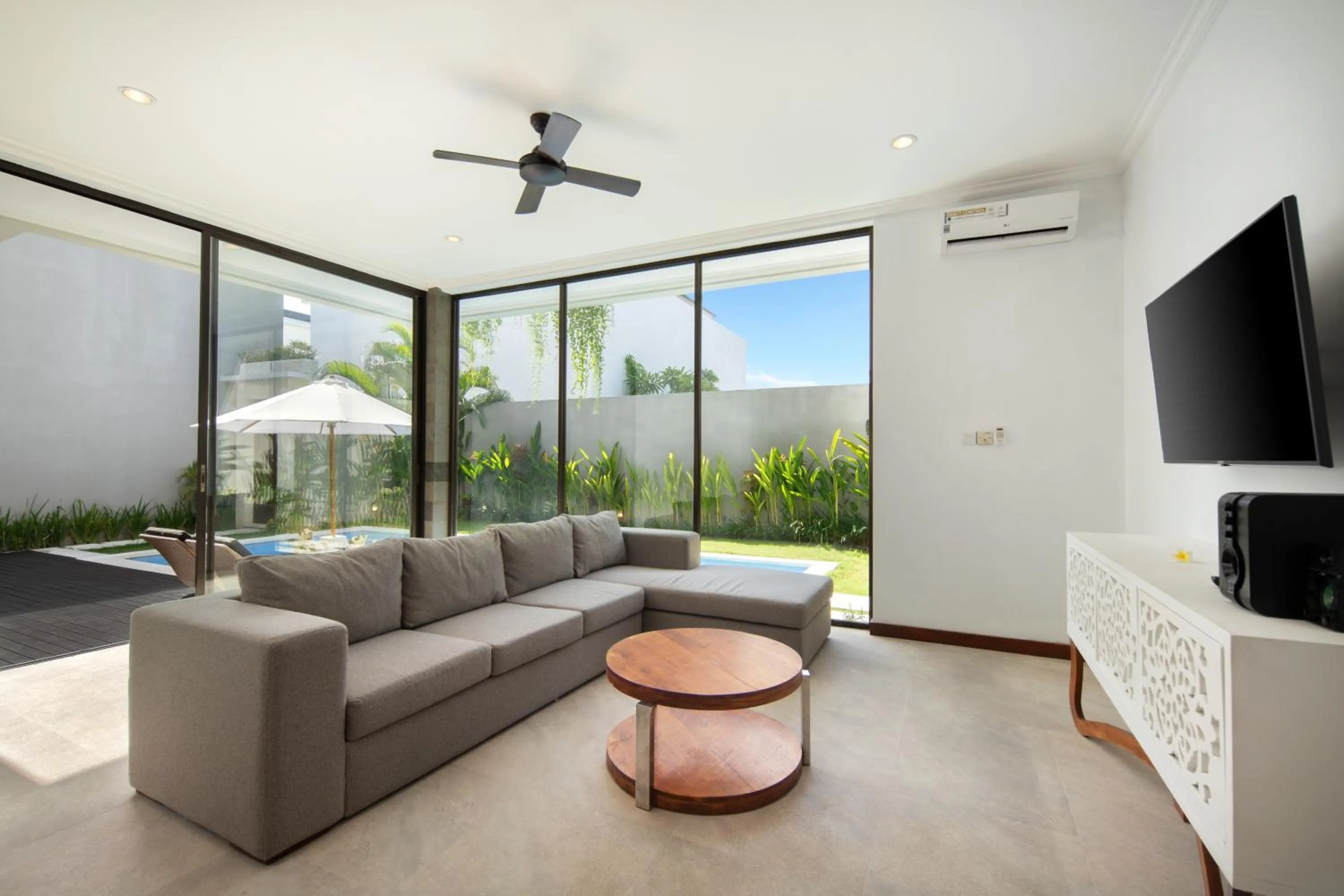 Living room in Daha Mansions Seminyak