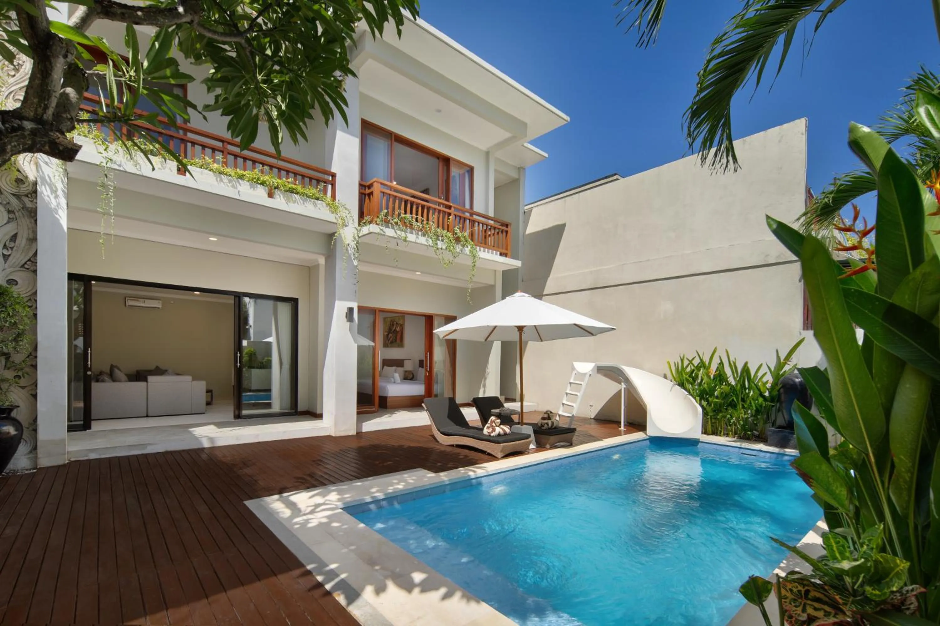 Property building in Daha Mansions Seminyak