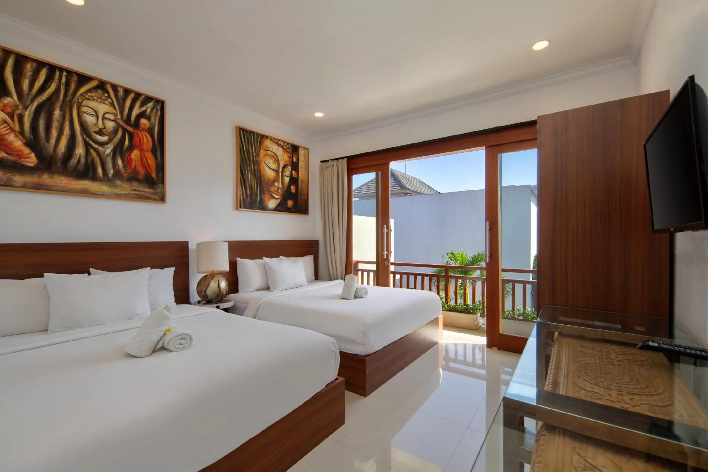 Bed in Daha Mansions Seminyak
