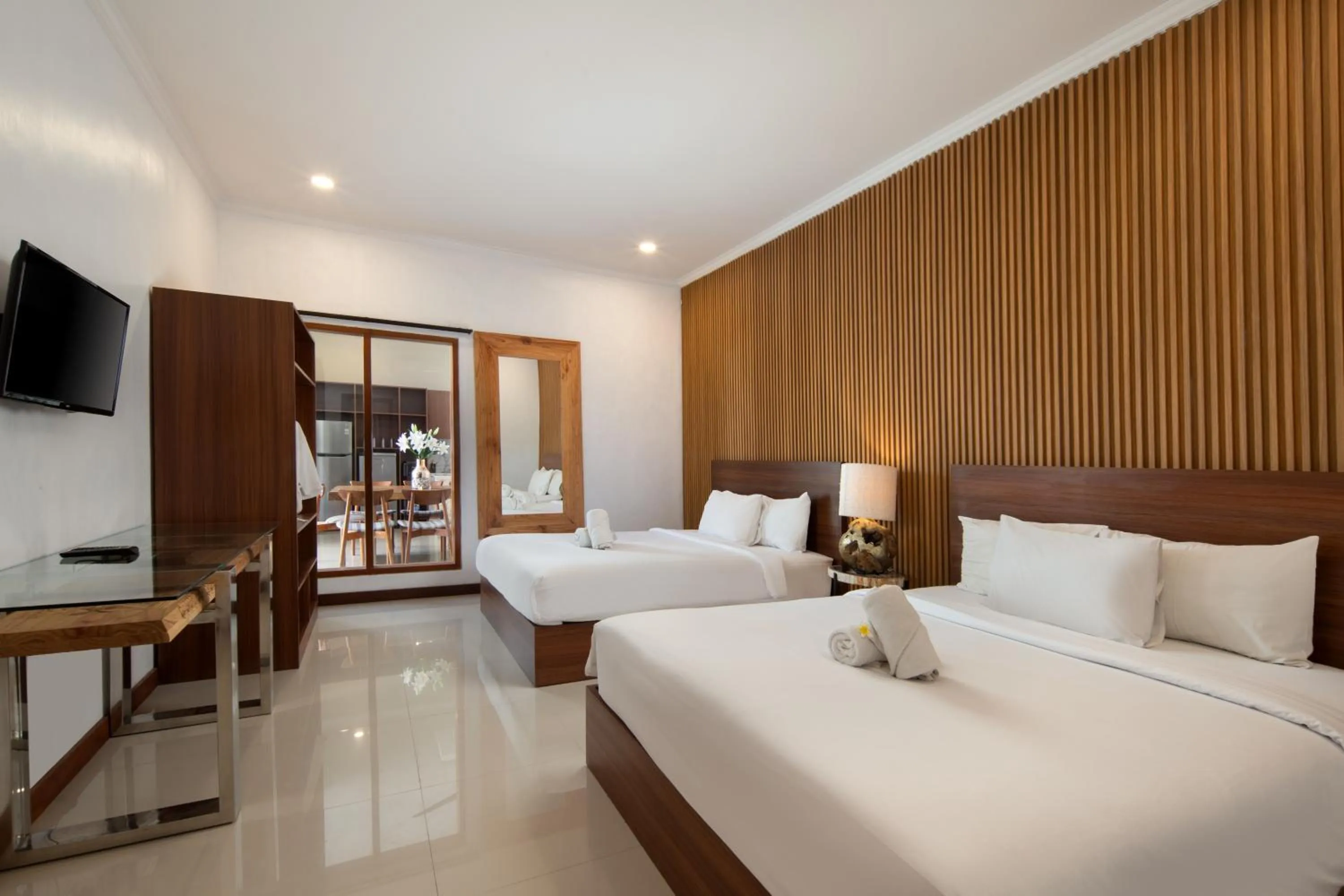Bed in Daha Mansions Seminyak