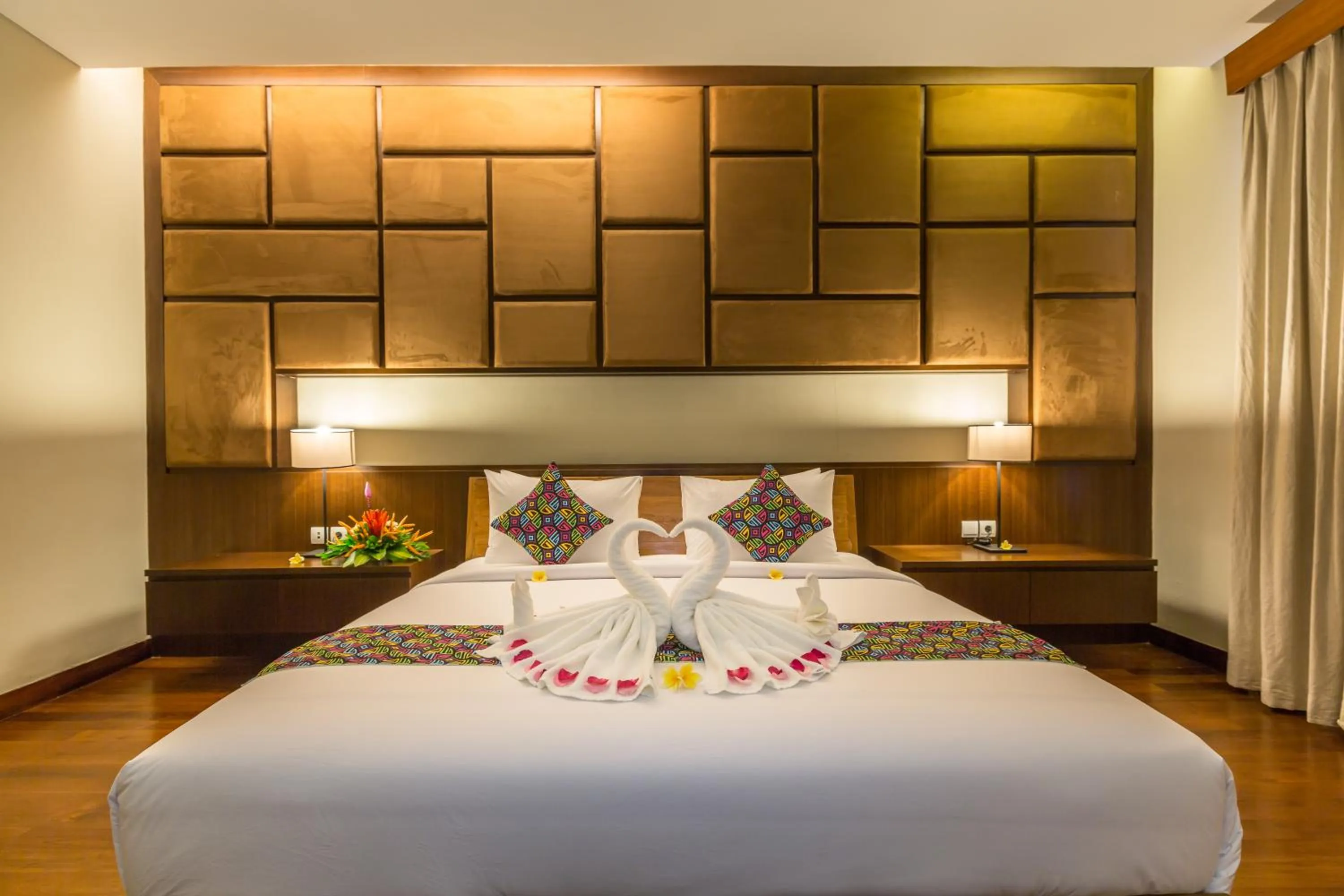 Bedroom, Bed in Entrada Seminyak Villa By Nagisa Bali