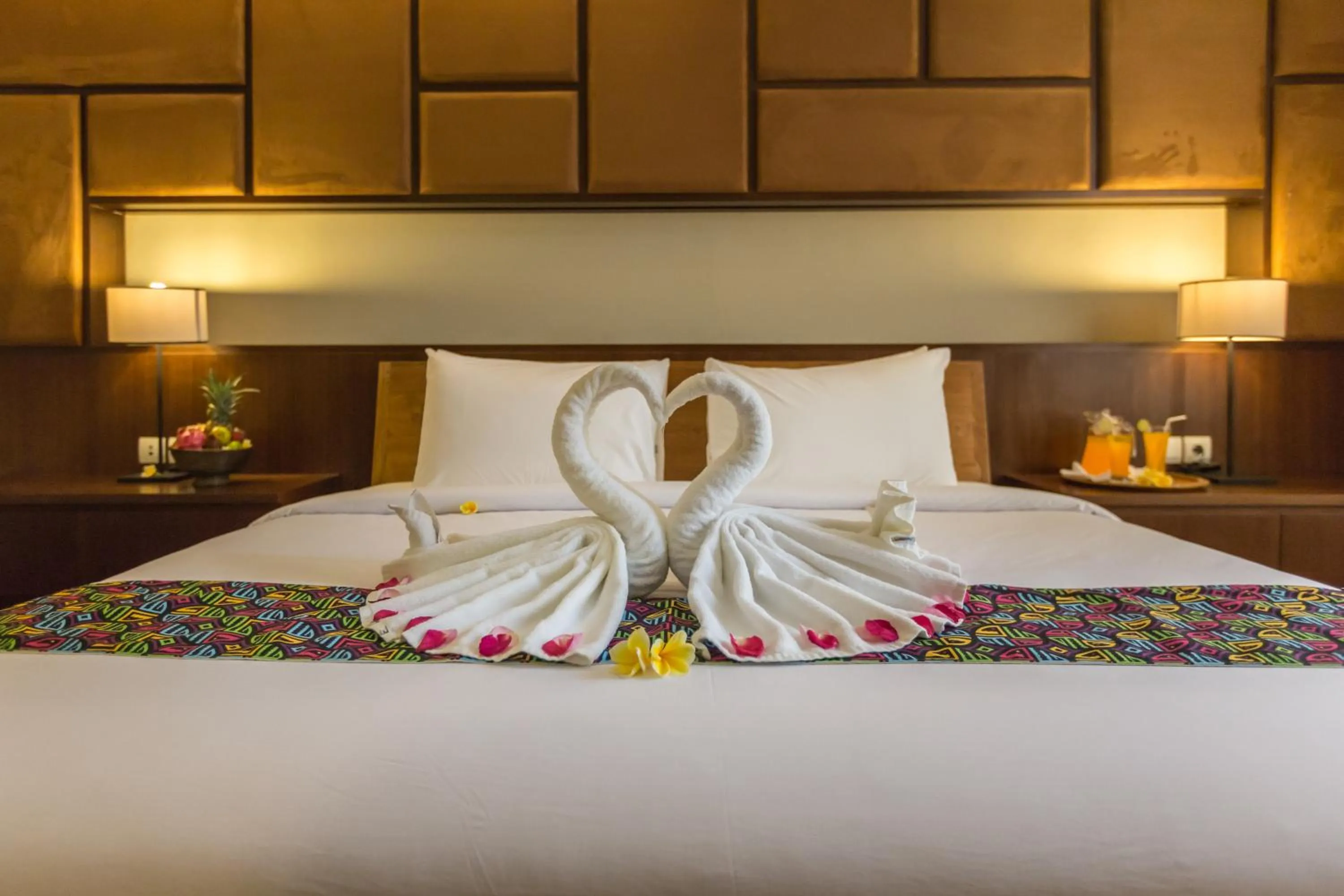 Bedroom, Bed in Entrada Seminyak Villa By Nagisa Bali