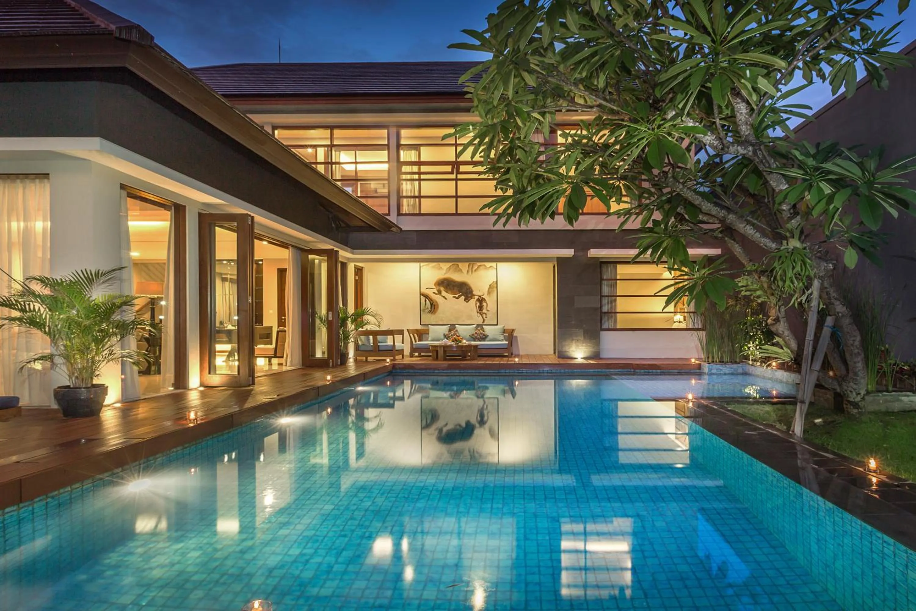 Swimming pool in Entrada Seminyak Villa By Nagisa Bali
