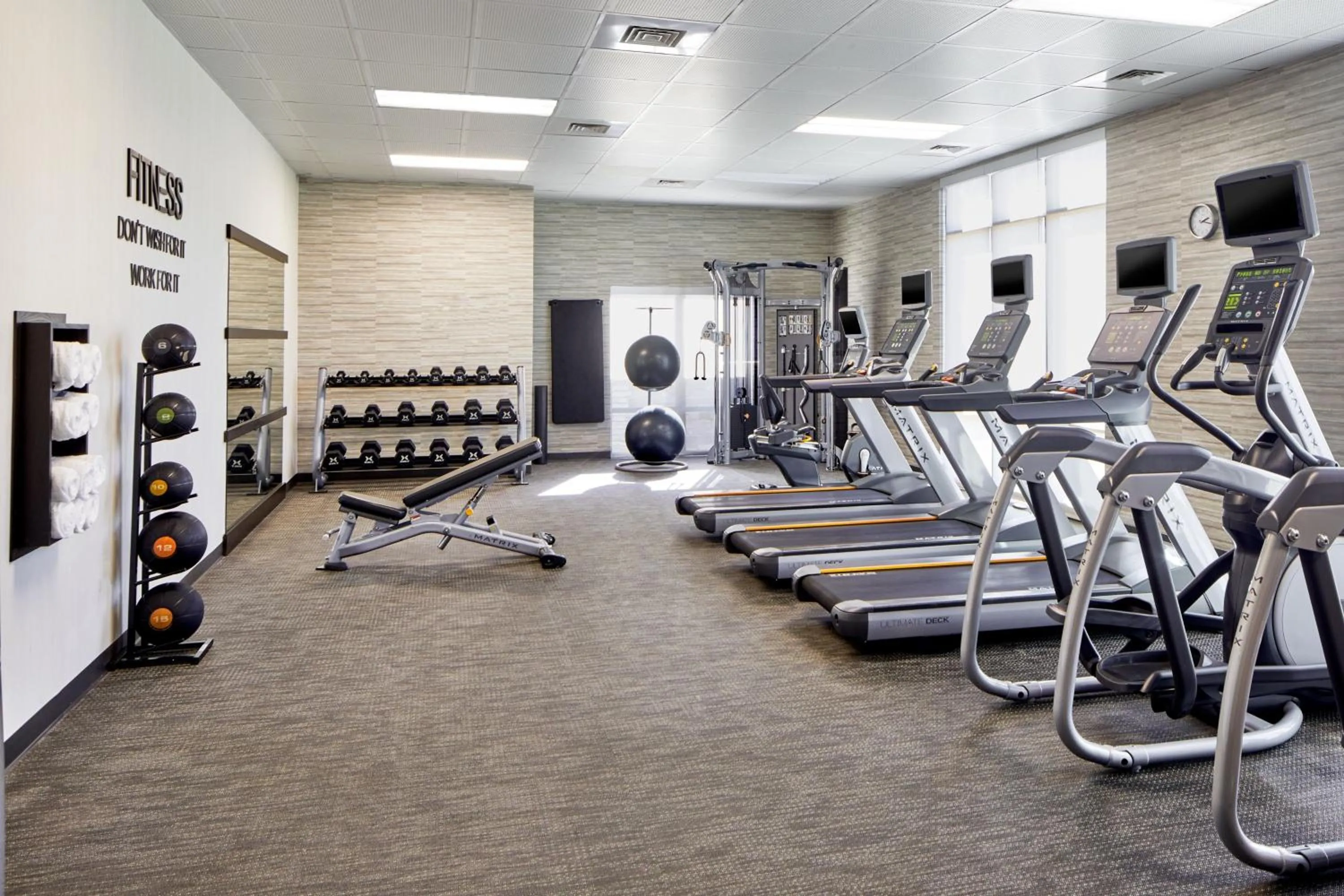 Fitness centre/facilities in Fairfield Inn & Suites by Marriott Atlanta Lithia Springs
