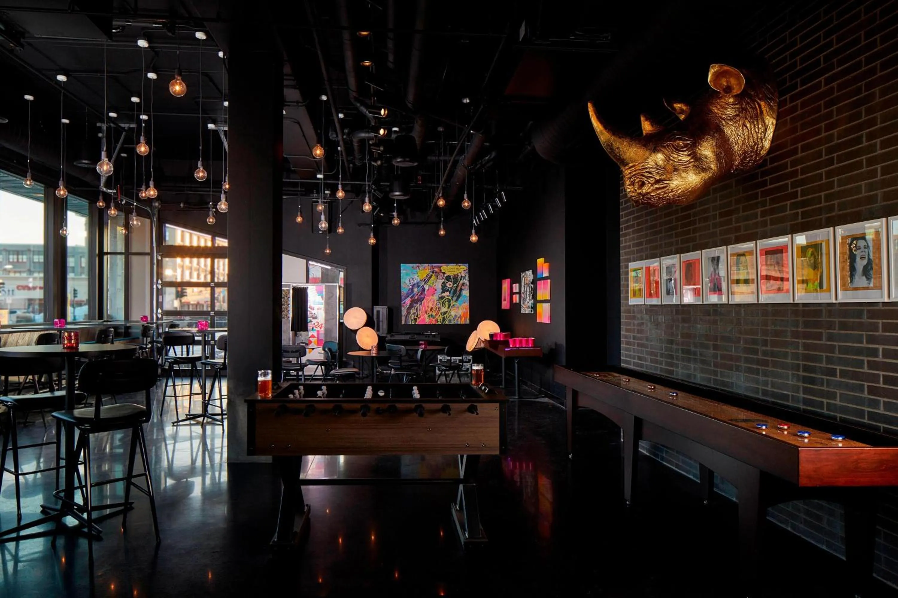 Lobby or reception in MOXY Minneapolis Uptown