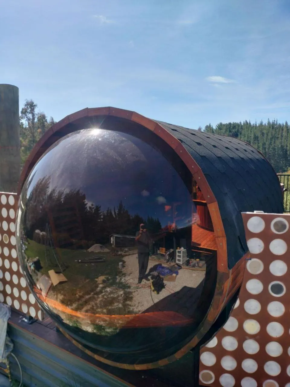 Sauna in Redwood Valley B & B