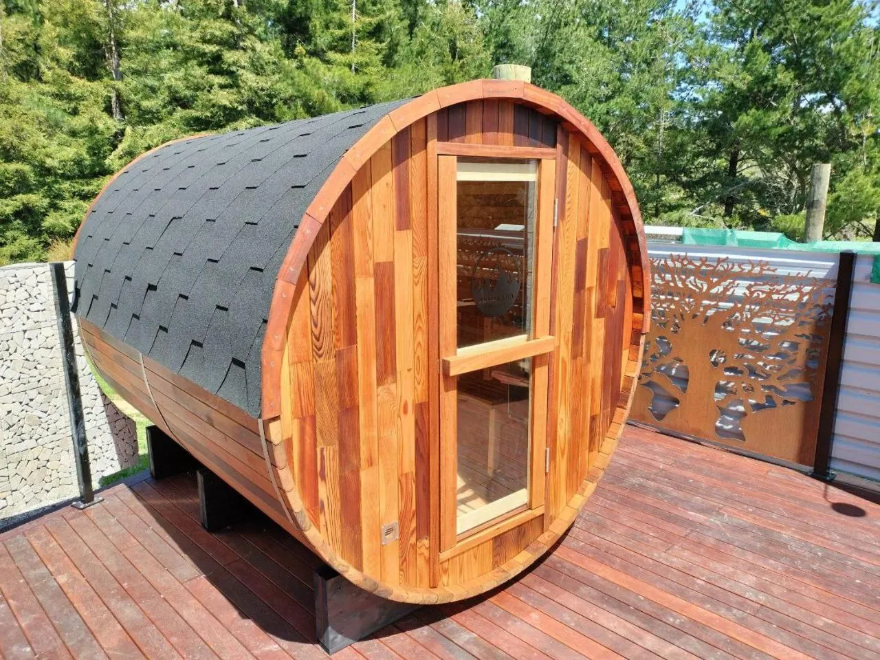 Sauna in Redwood Valley B & B