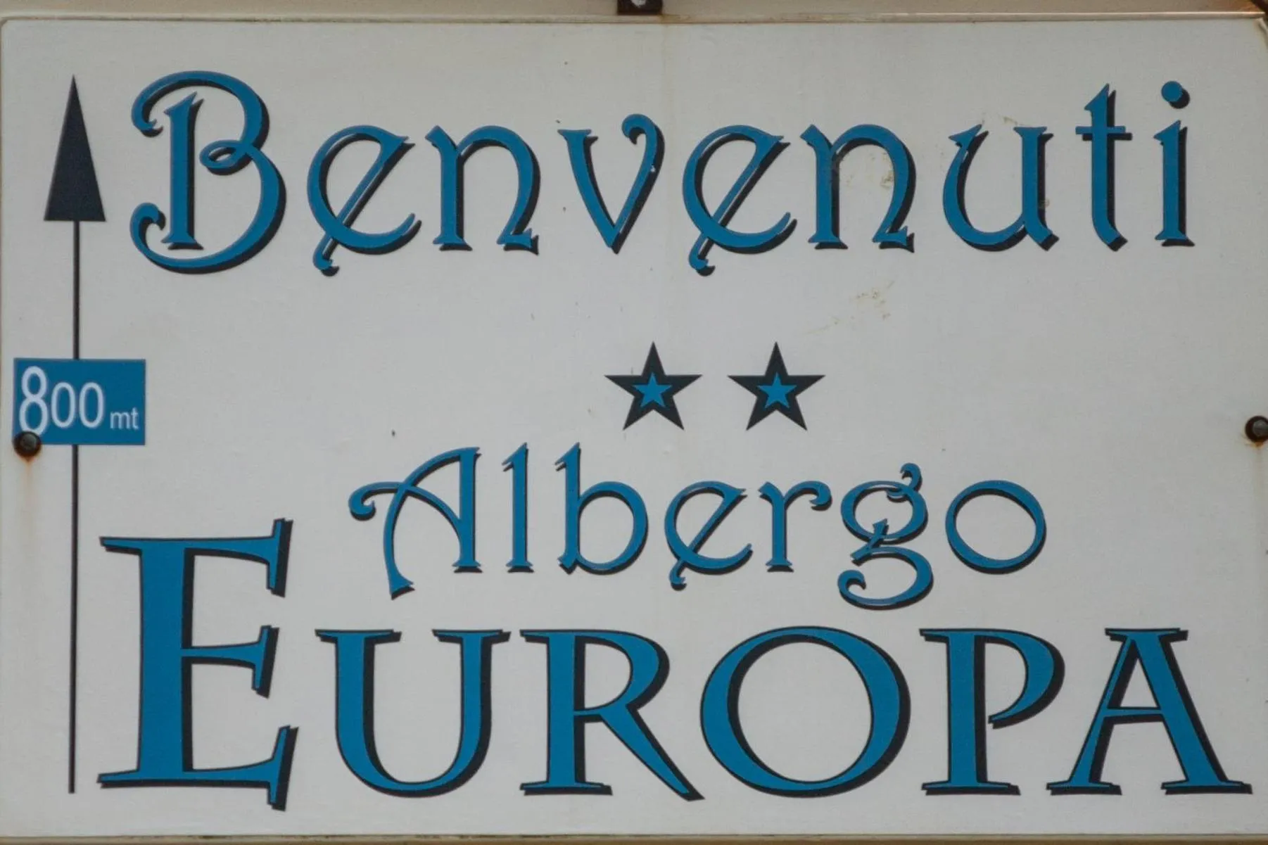 Property logo or sign in Albergo Europa