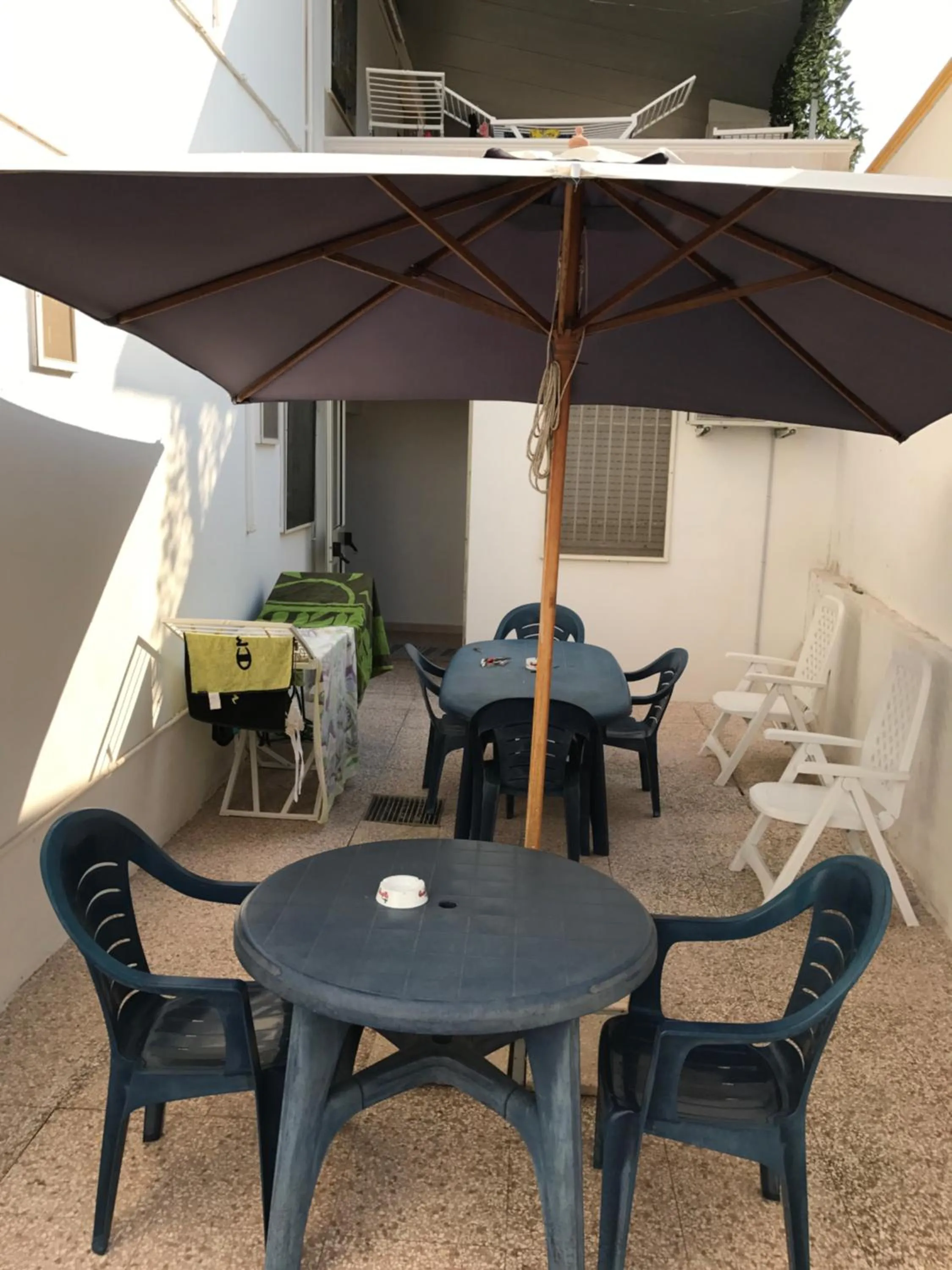 Patio in Albergo Europa