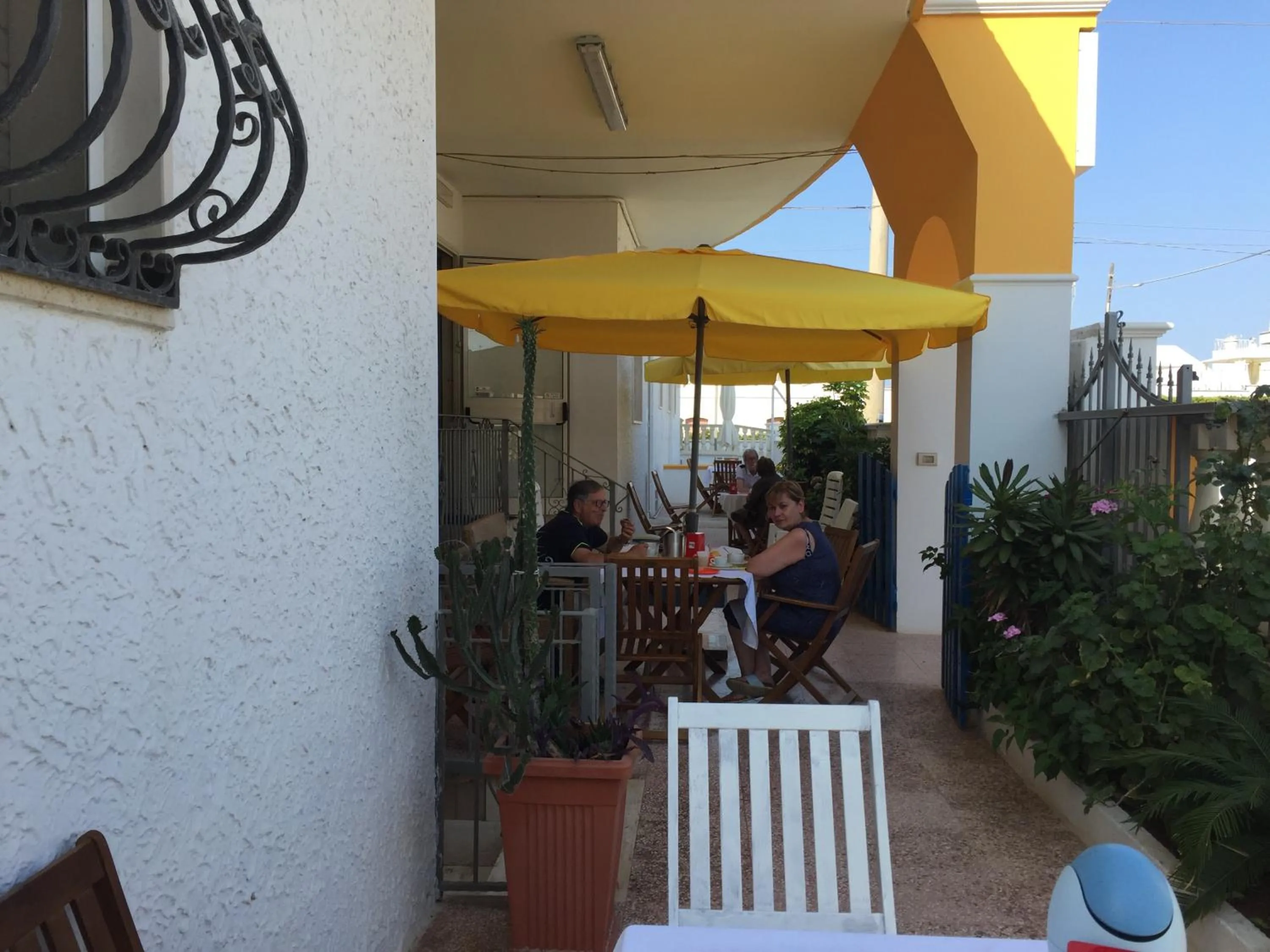 Balcony/Terrace in Albergo Europa