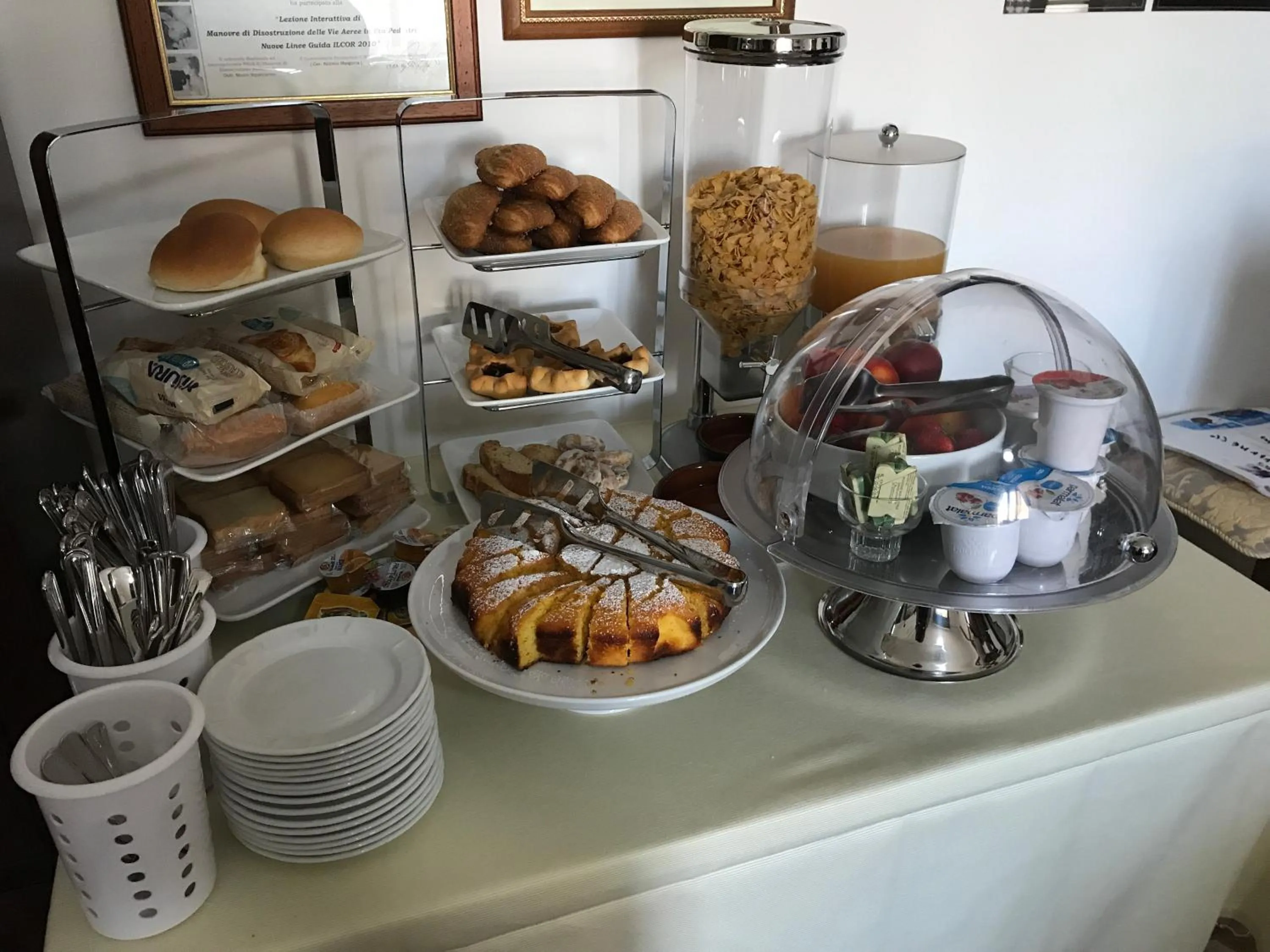 Food and drinks in Albergo Europa