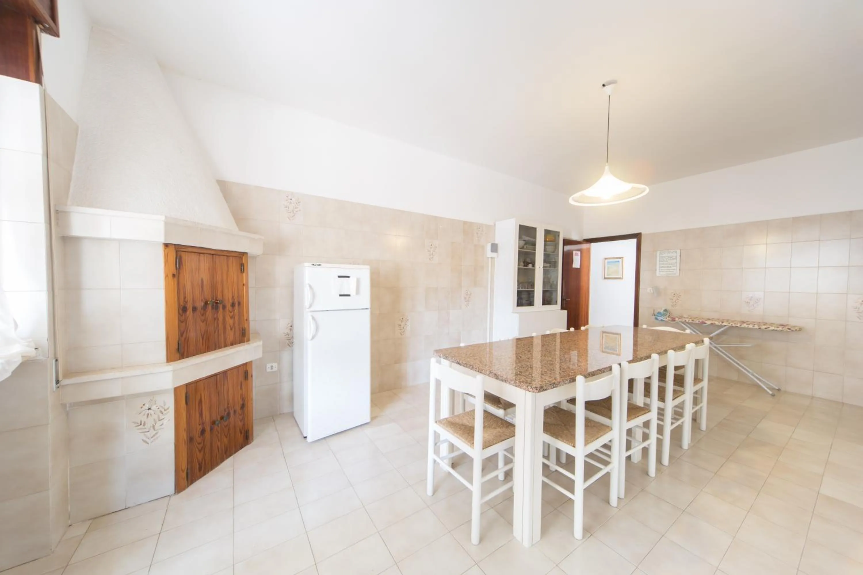 Kitchen or kitchenette in Albergo Europa