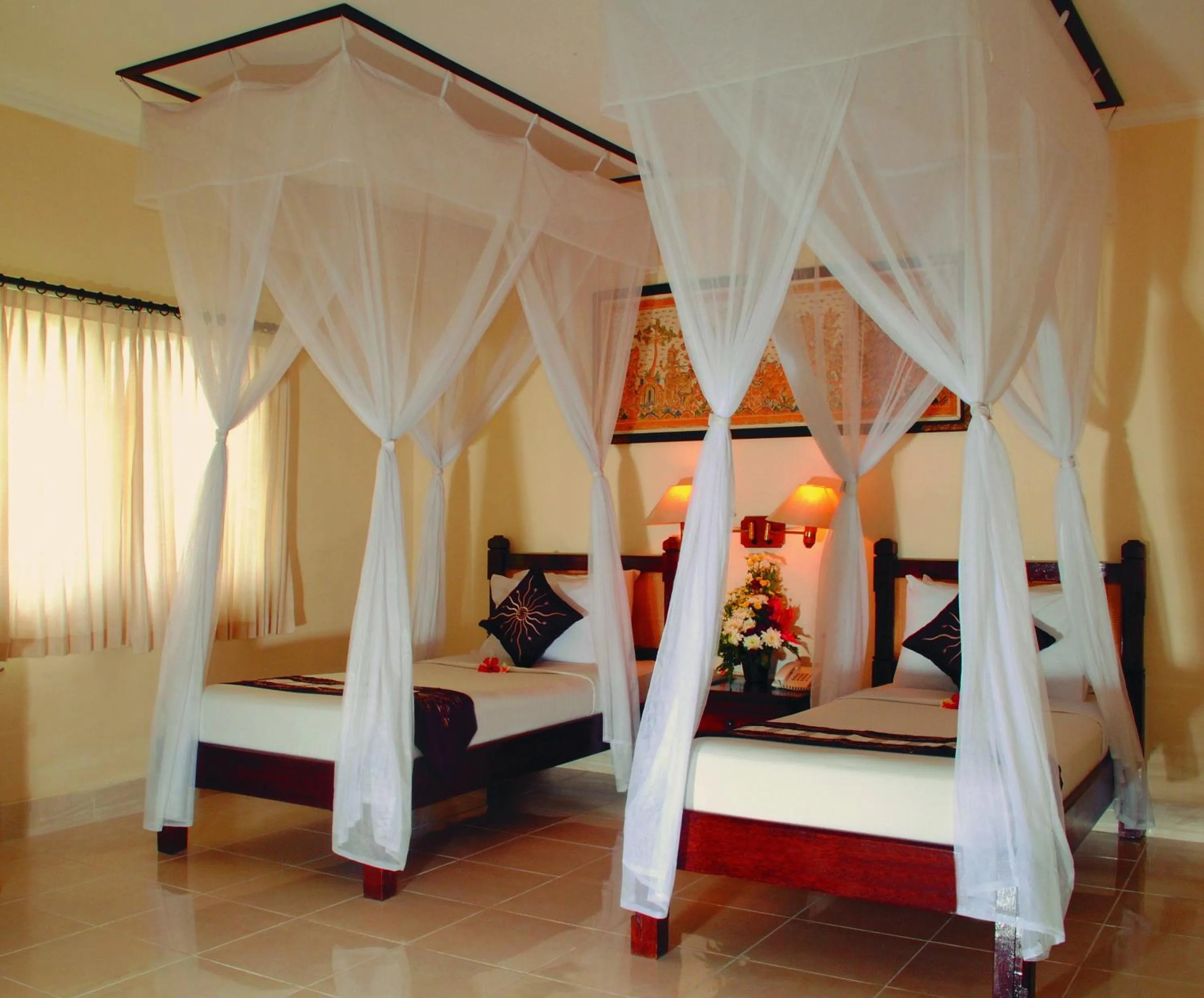 Bedroom, Bed in Aneka Lovina Villas & Spa