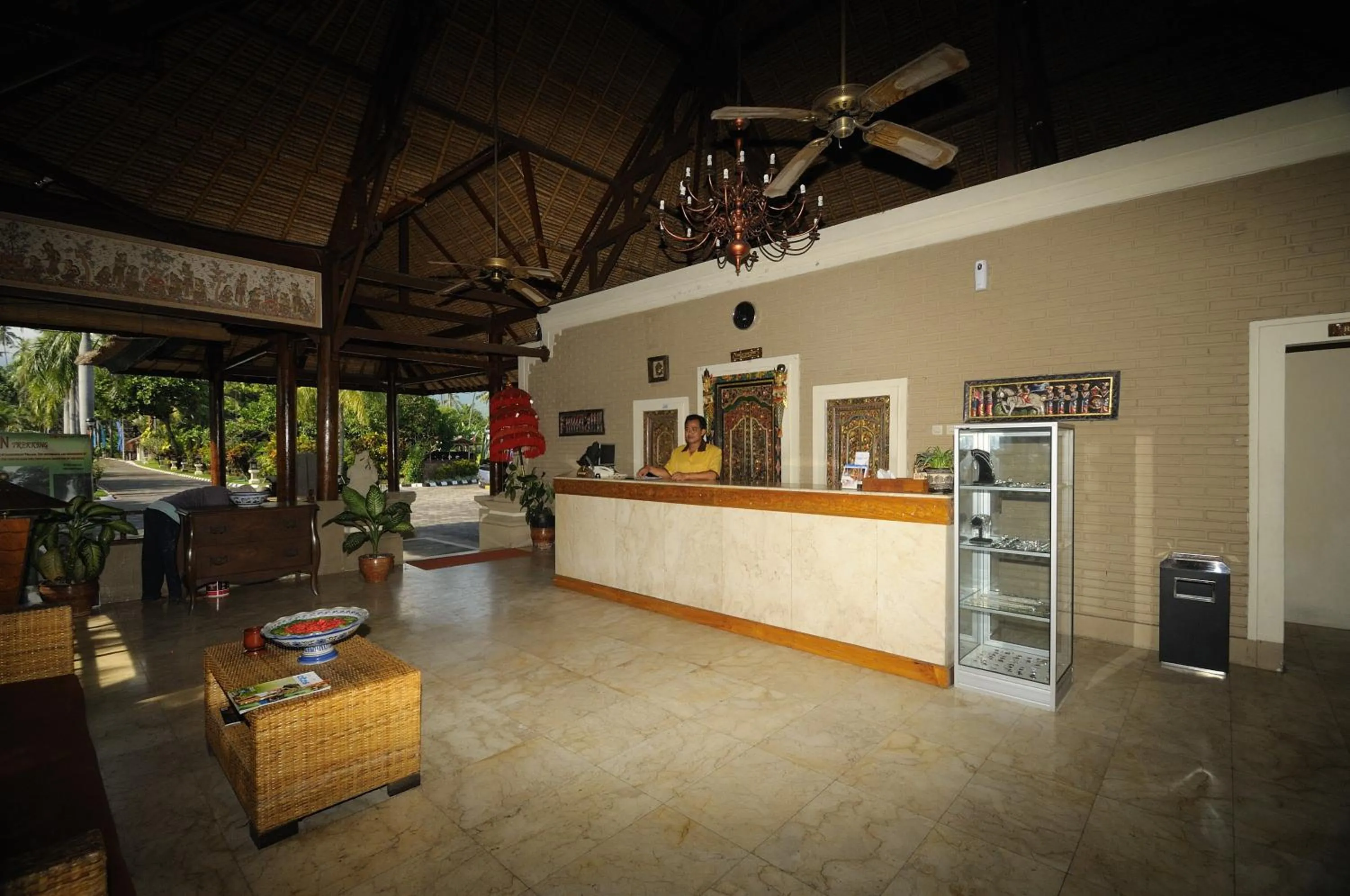 Lobby or reception in Aneka Lovina Villas & Spa
