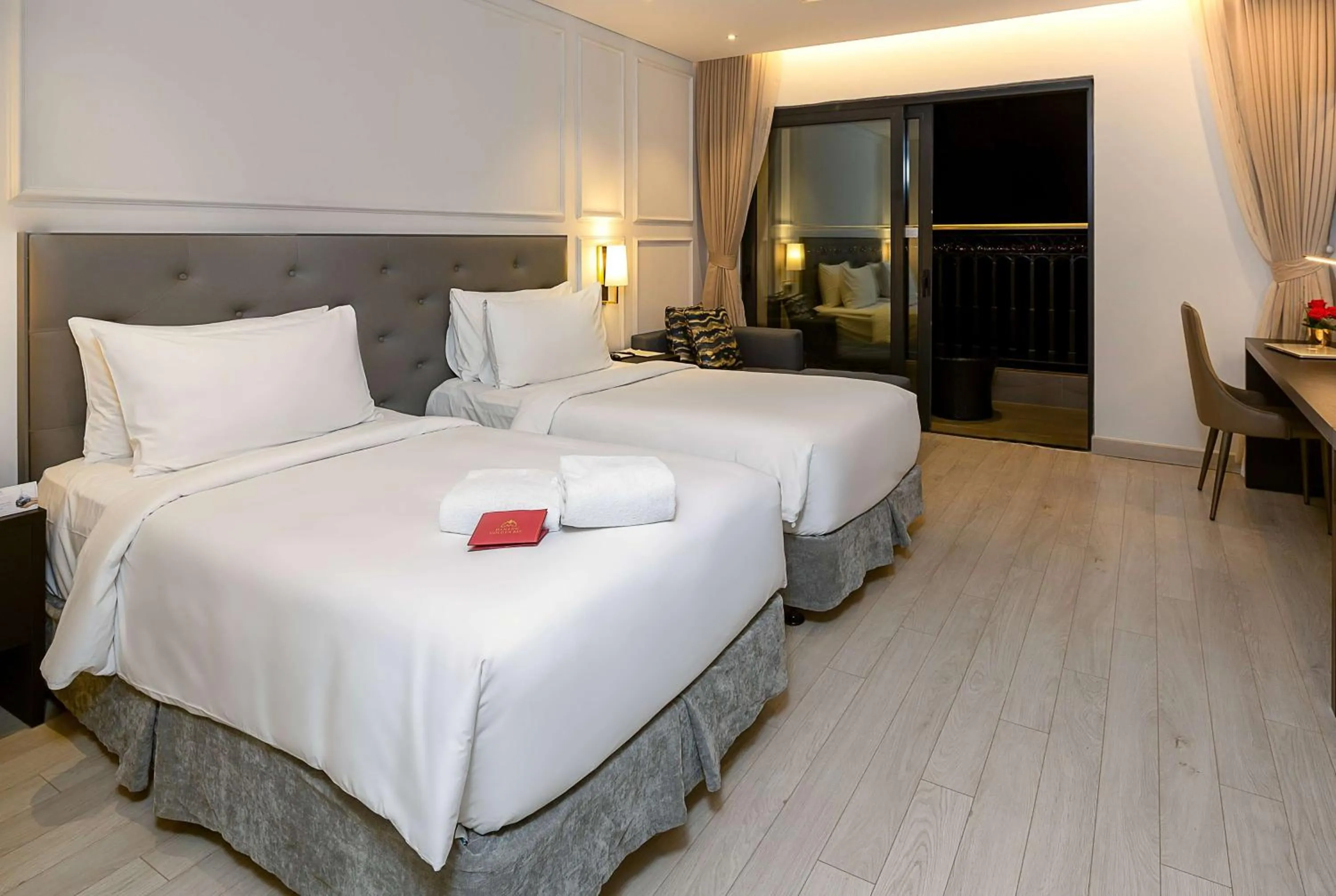 Photo of the whole room, Bed in Wyndham Danang Golden Bay - Free Shuttle Bus to Beach