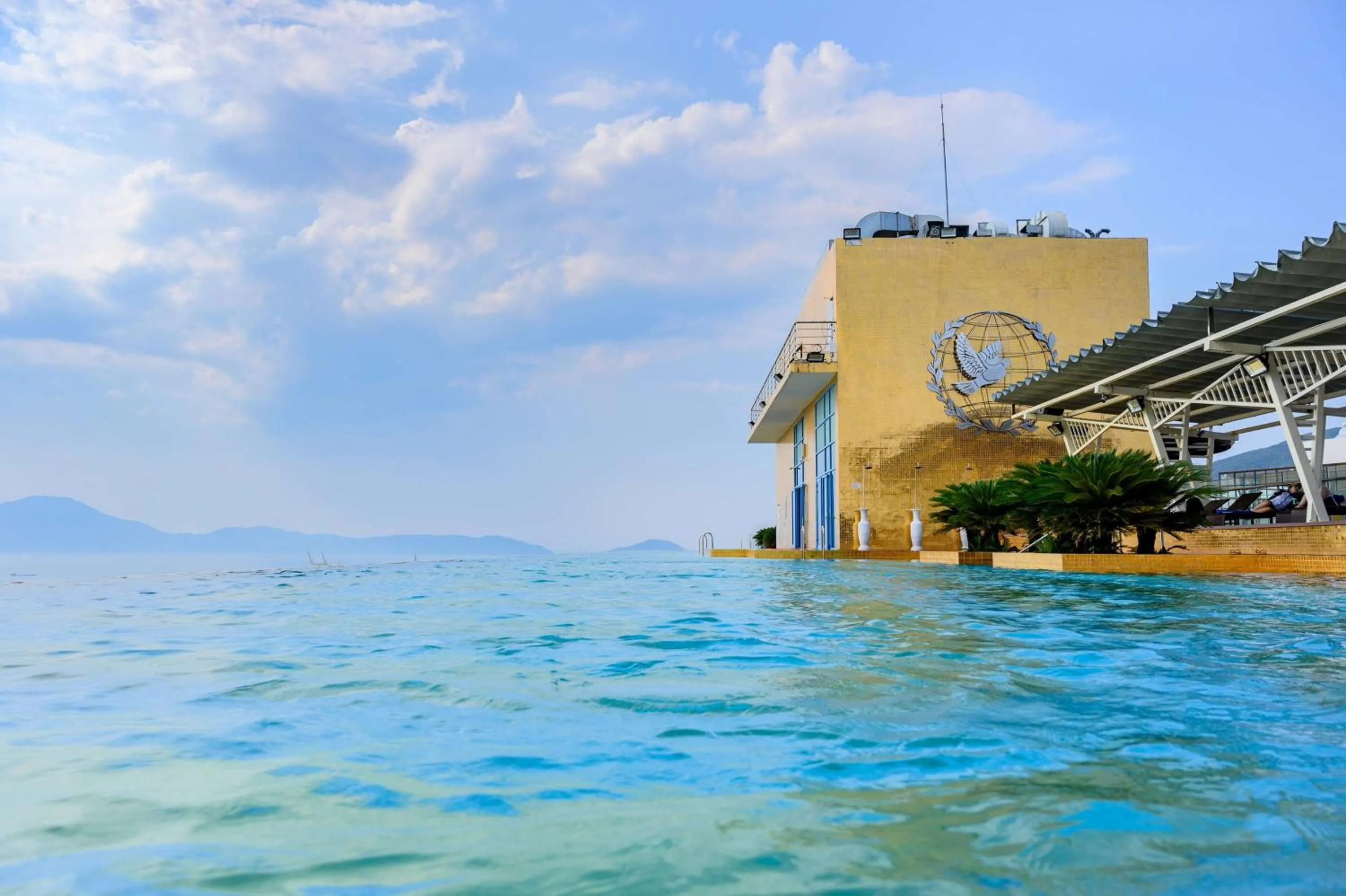 Pool view in Wyndham Danang Golden Bay - Free Shuttle Bus to Beach