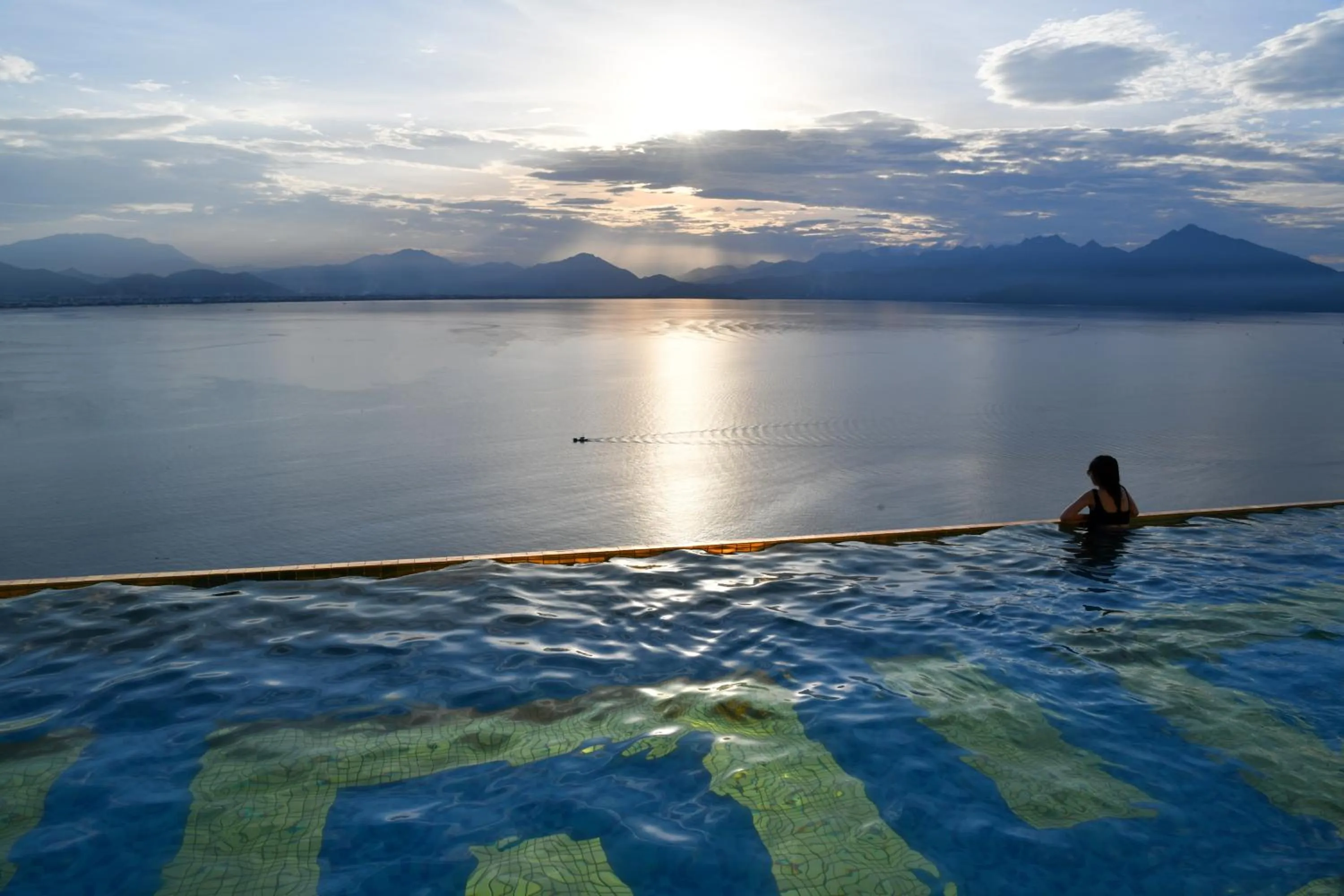Pool view in Wyndham Danang Golden Bay - Free Shuttle Bus to Beach