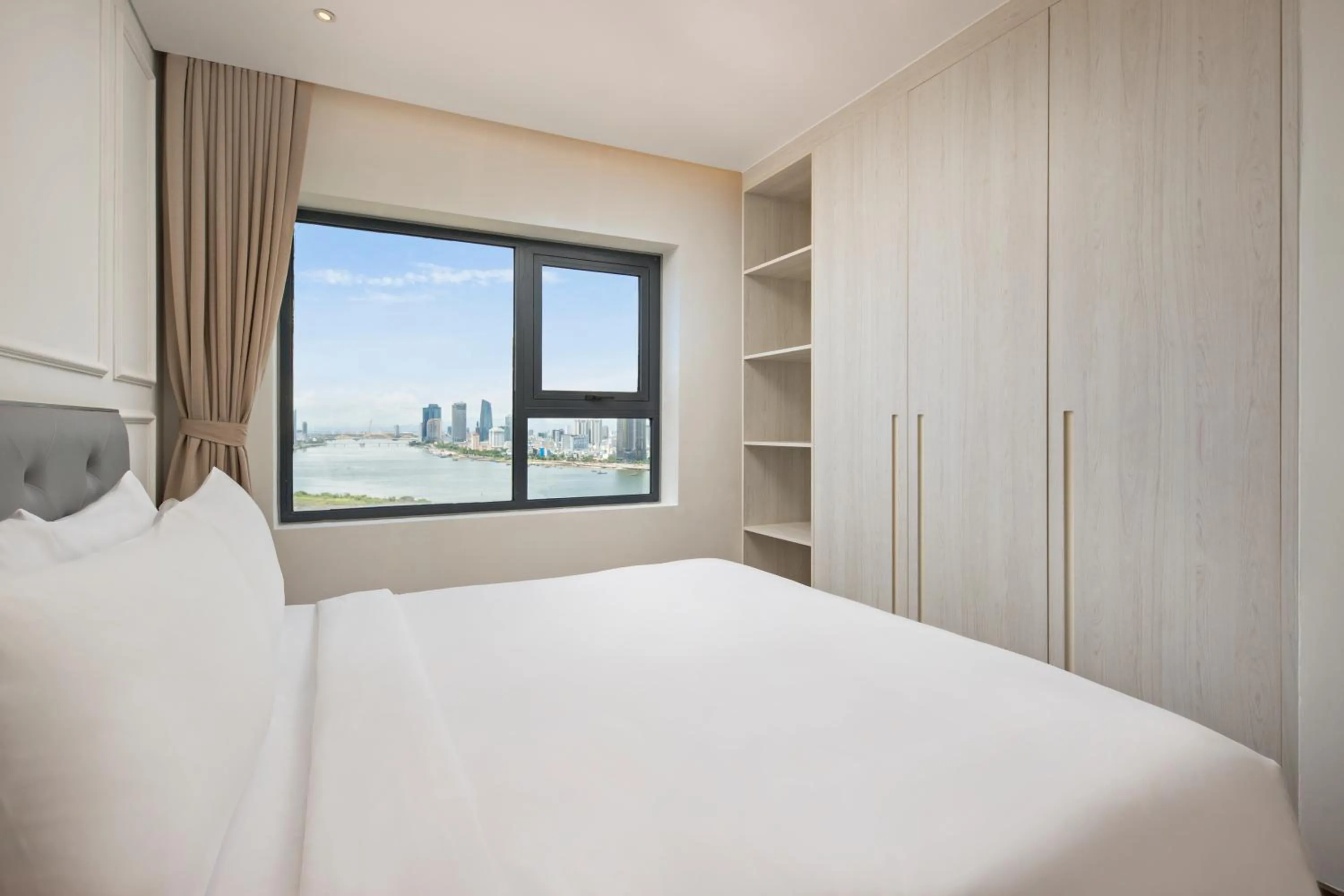 Bedroom, Bed in Wyndham Danang Golden Bay - Free Shuttle Bus to Beach
