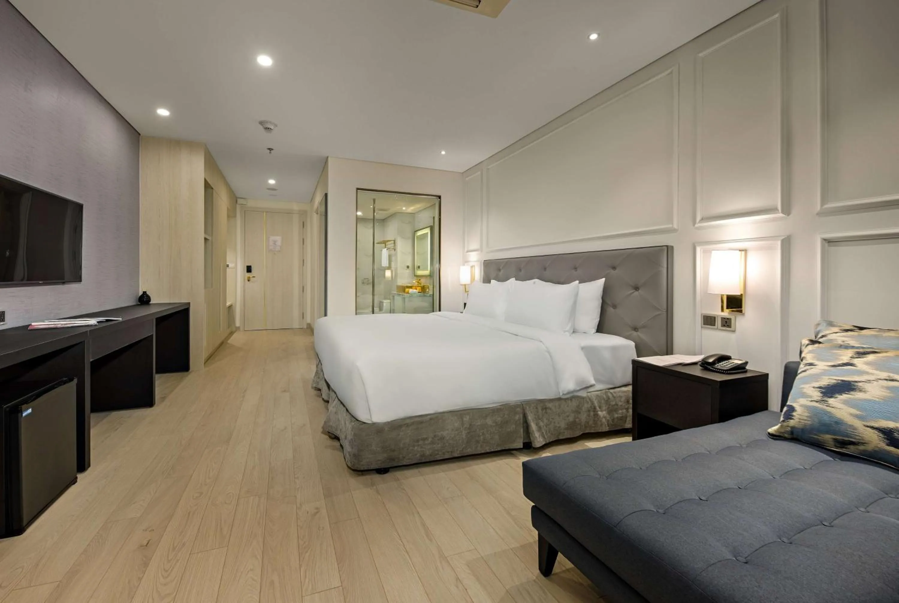 Photo of the whole room, Bed in Wyndham Danang Golden Bay - Free Shuttle Bus to Beach