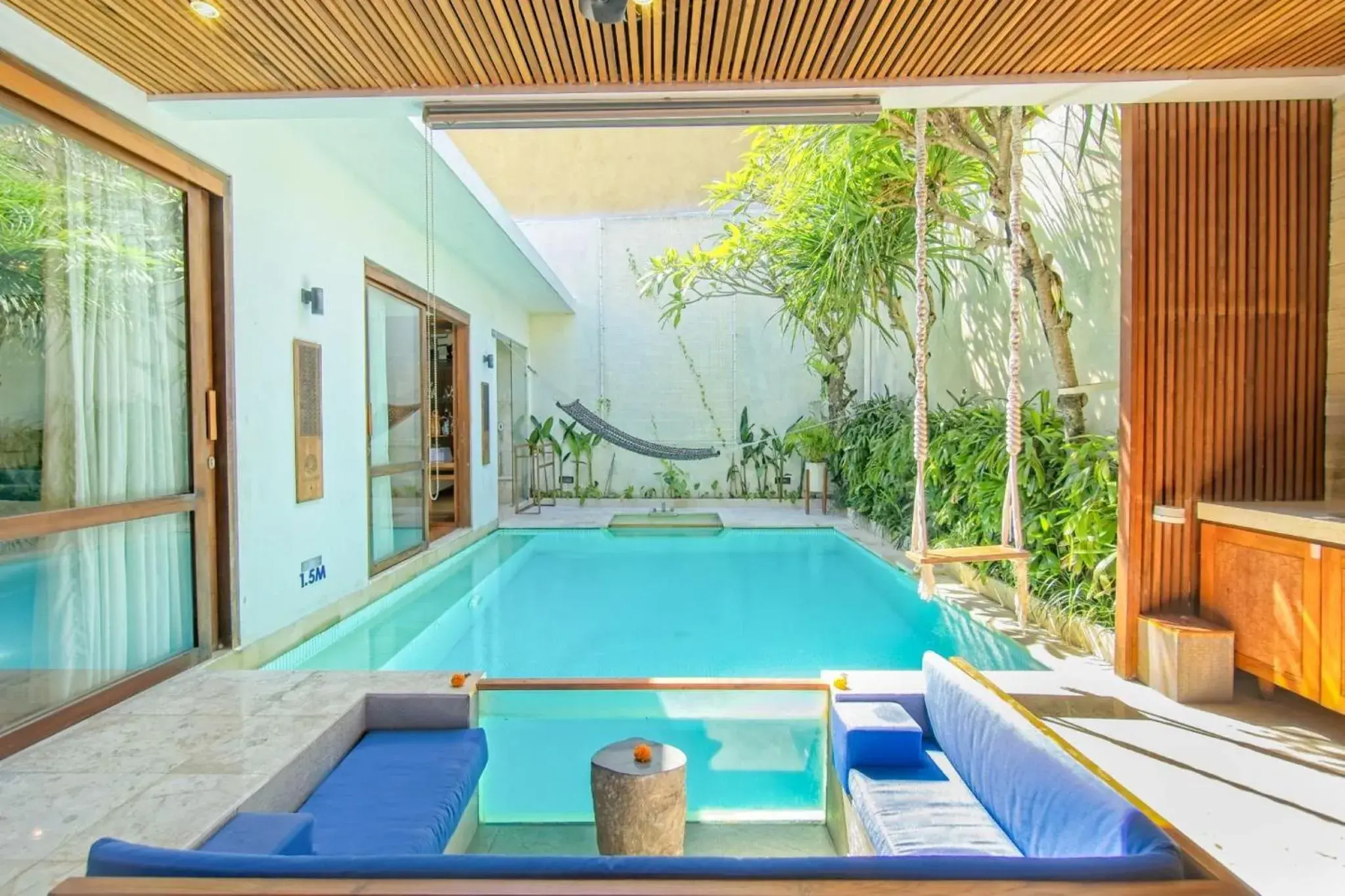 Swimming pool in Sana Vie Villa Seminyak by Ini Vie Hospitality Swimming pool in Sana Vie Villa Seminyak by Ini Vie Hospitality