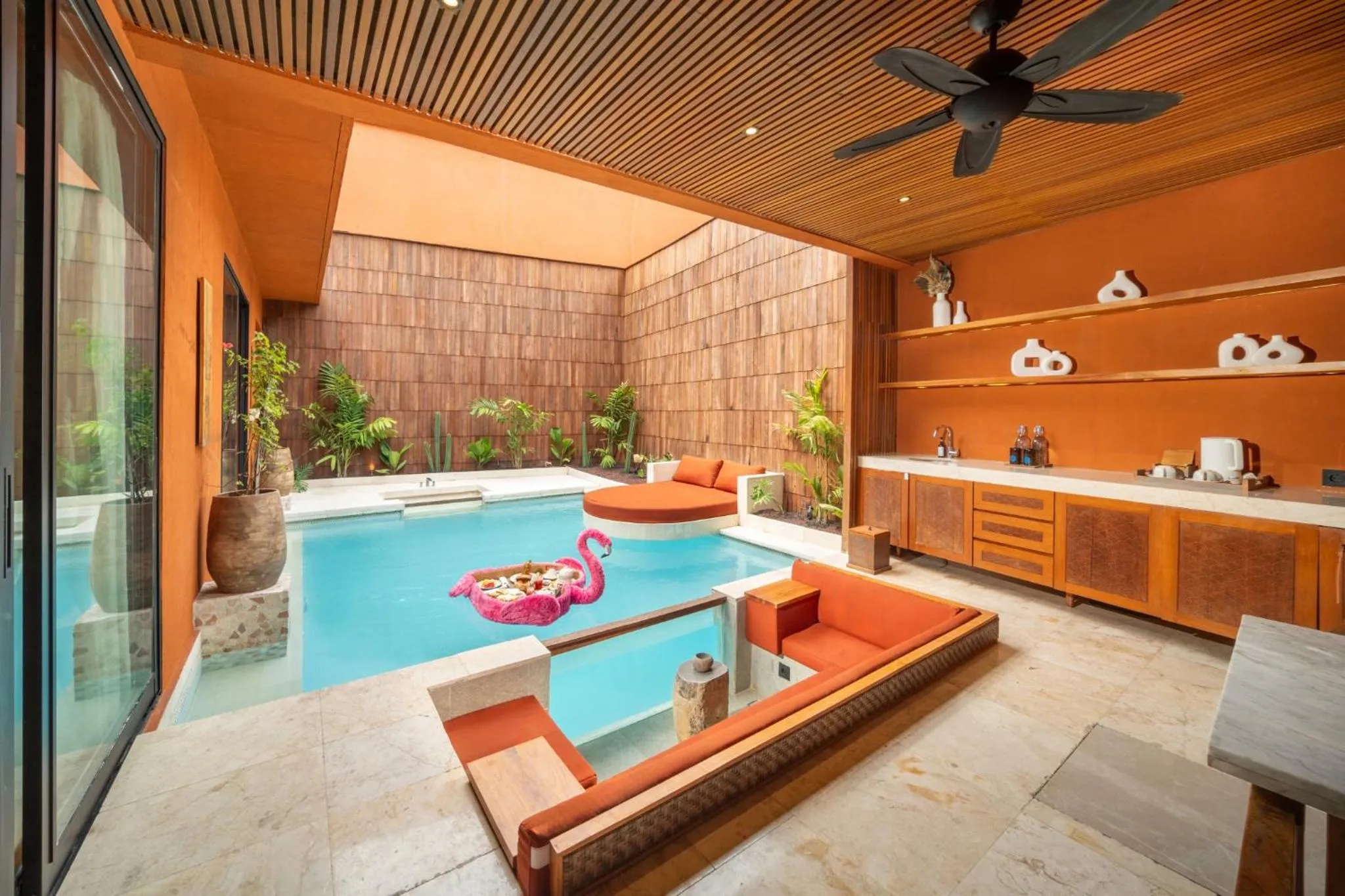 Swimming pool in Sana Vie Villa Seminyak by Ini Vie Hospitality