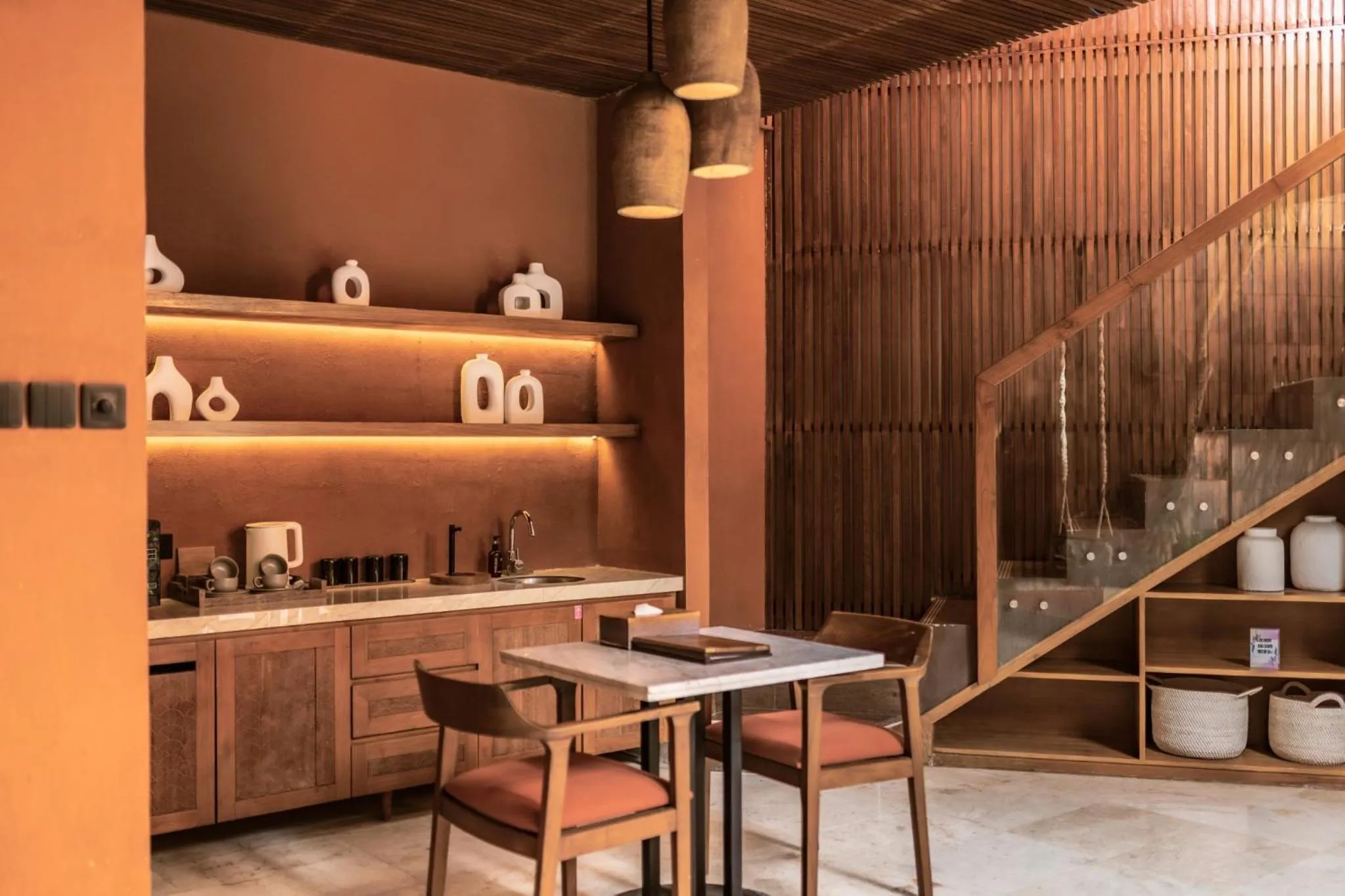 Dining area in Sana Vie Villa Seminyak by Ini Vie Hospitality