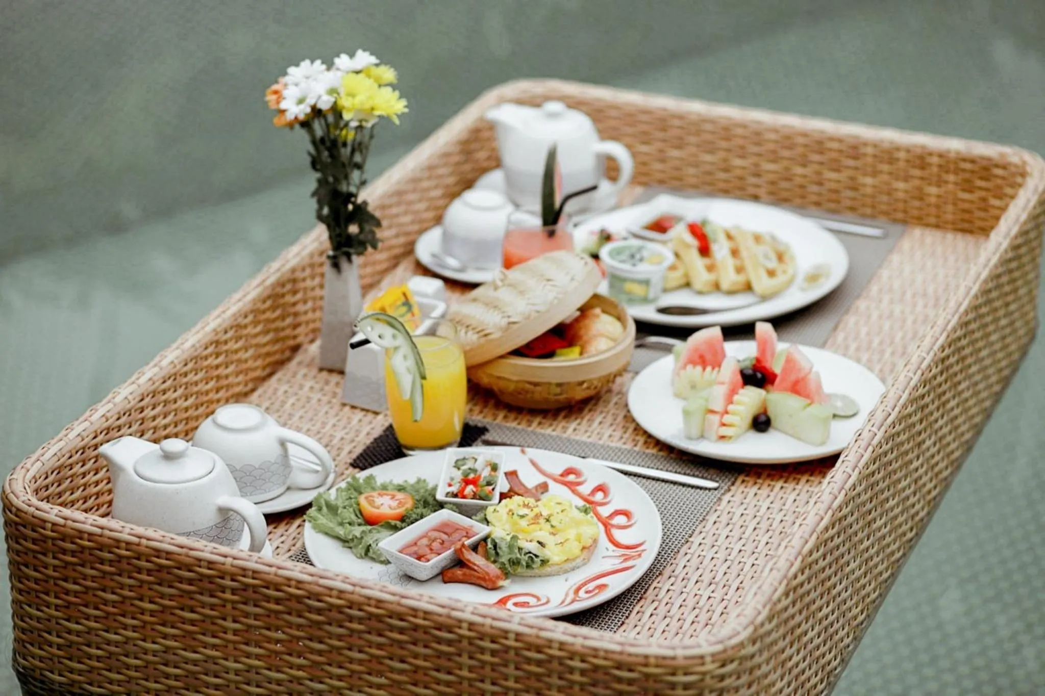 Decorative detail in Sana Vie Villa Seminyak by Ini Vie Hospitality