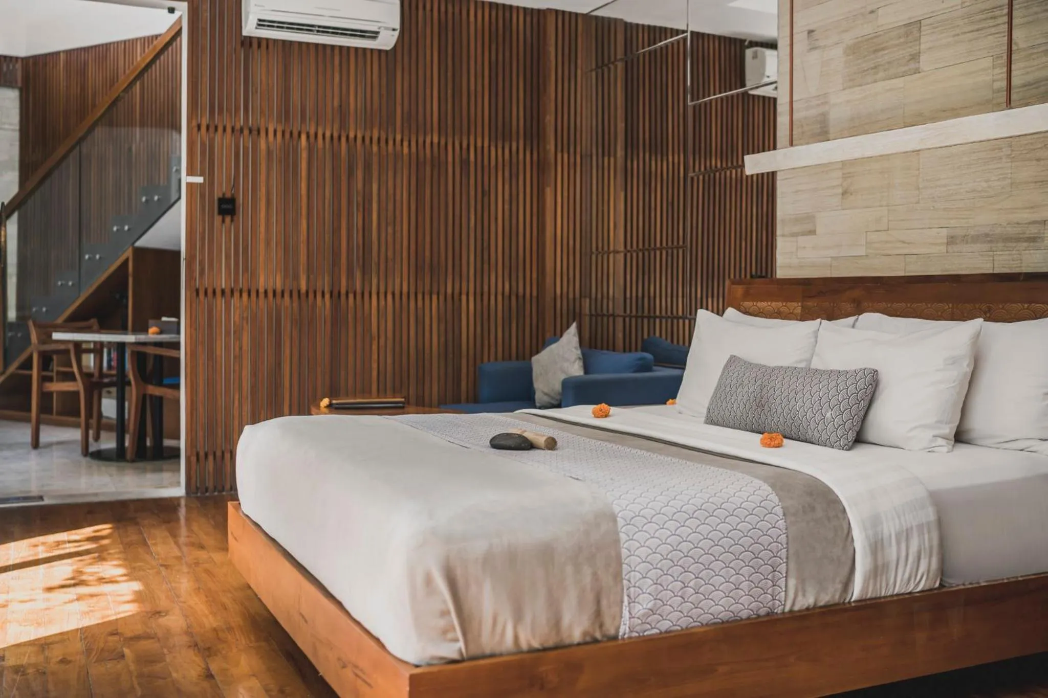 Bedroom, Bed in Sana Vie Villa Seminyak by Ini Vie Hospitality