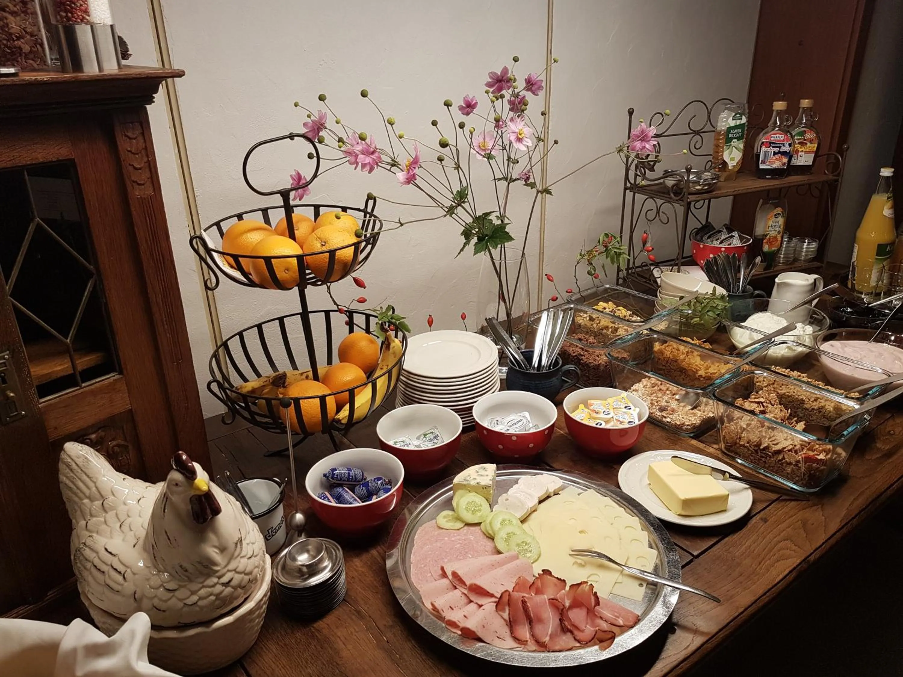 Buffet breakfast in Hotel KAMPS