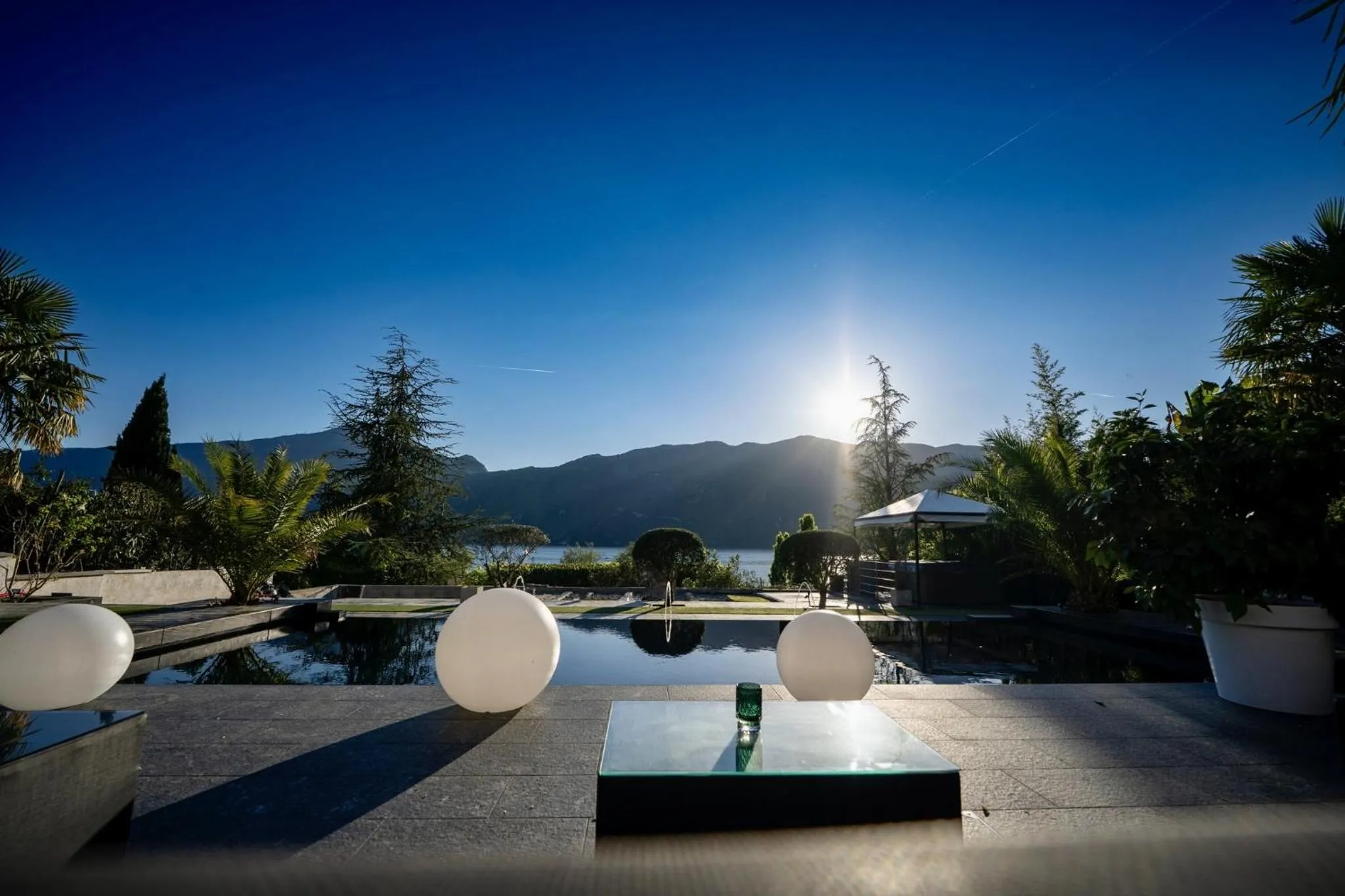 Garden in Les Suites du Lac