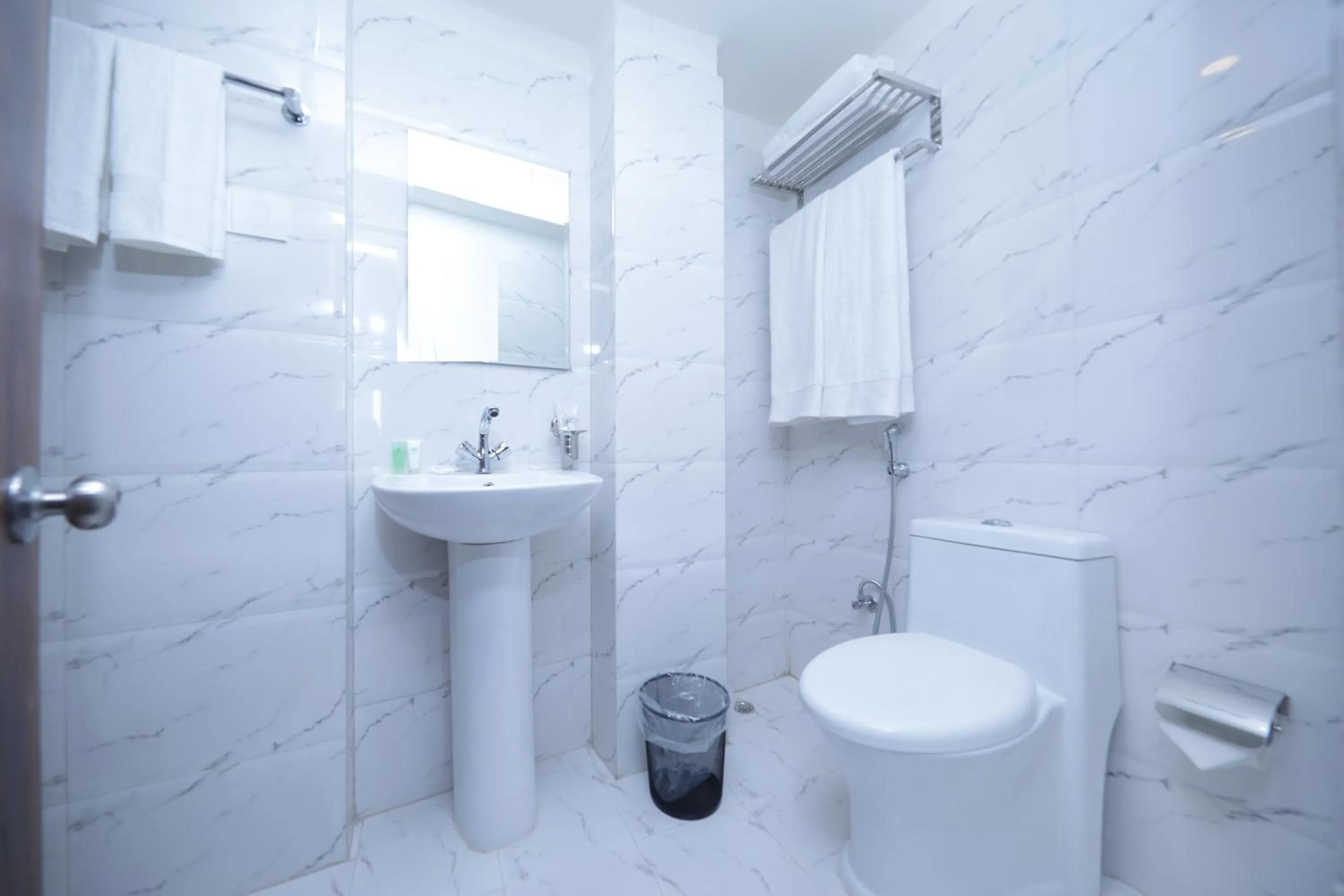 Bathroom in Hotel Next Home formerly Hotel Royal Suite