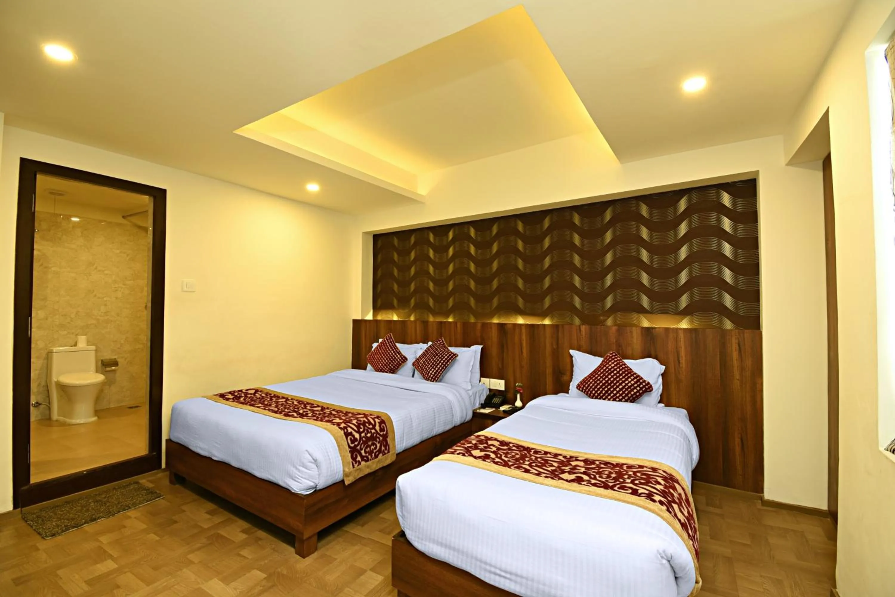 Bed in Hotel Next Home formerly Hotel Royal Suite