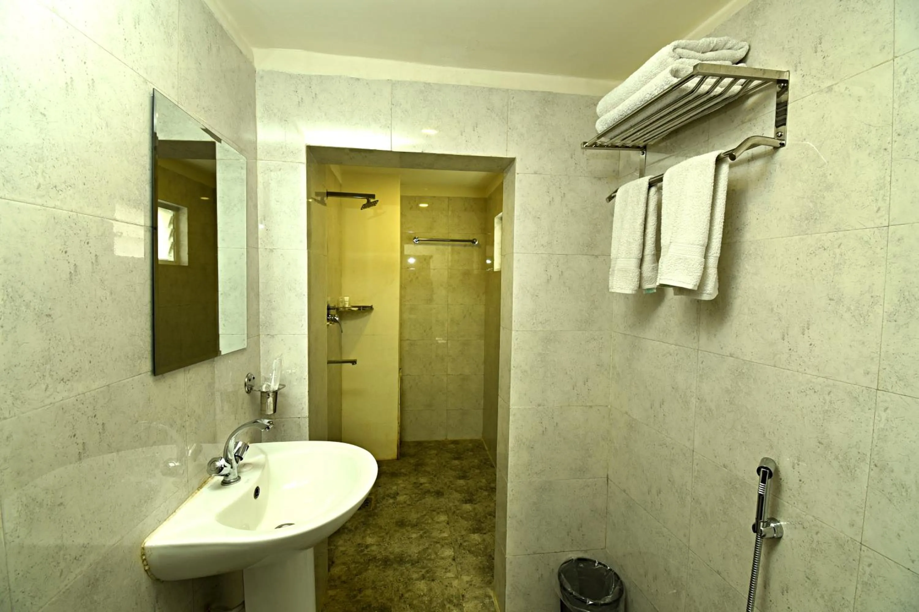 Bathroom in Hotel Next Home formerly Hotel Royal Suite