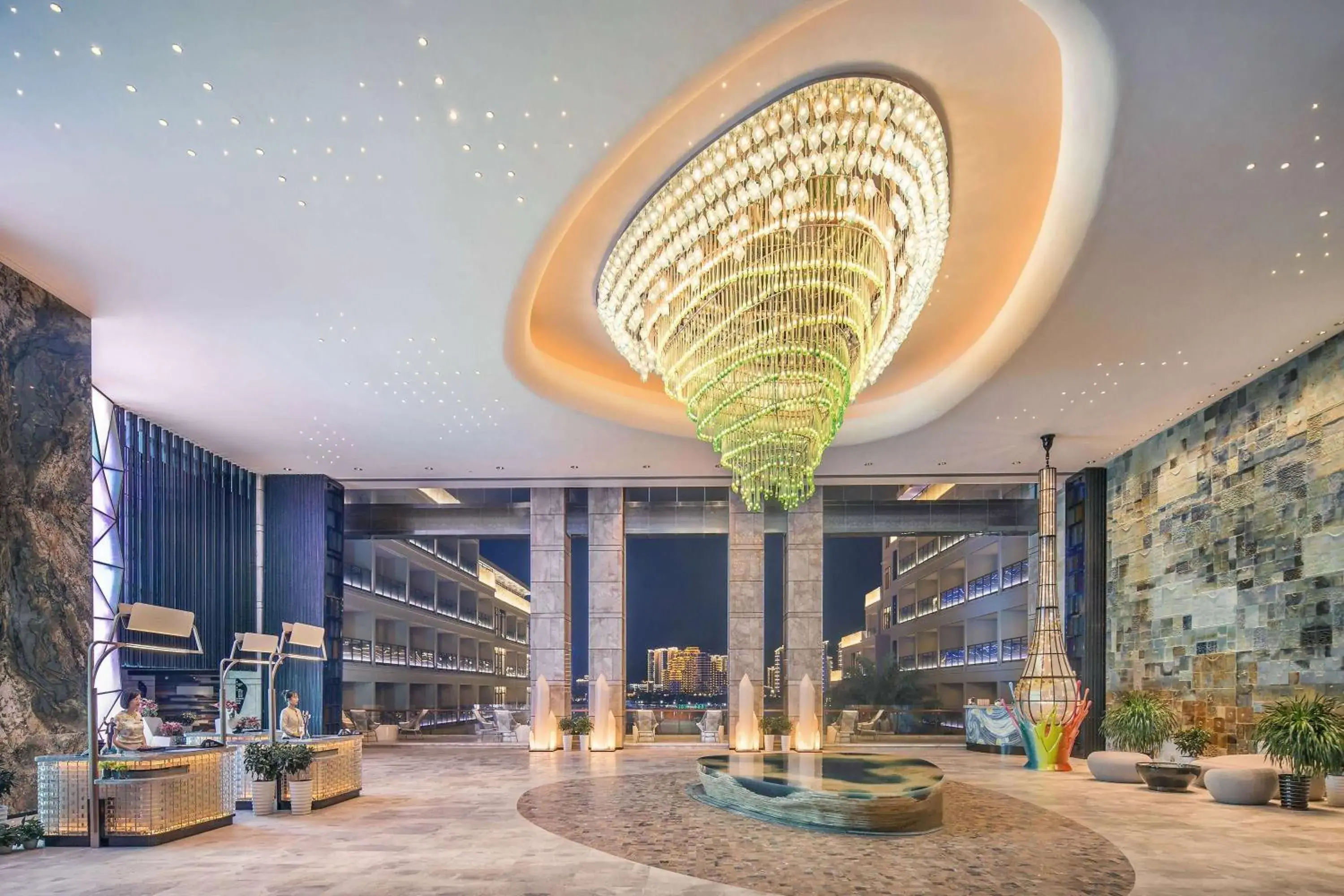 Lobby or reception in Wingate Sanya Luhuitou Lobby or reception in Wingate Sanya Luhuitou