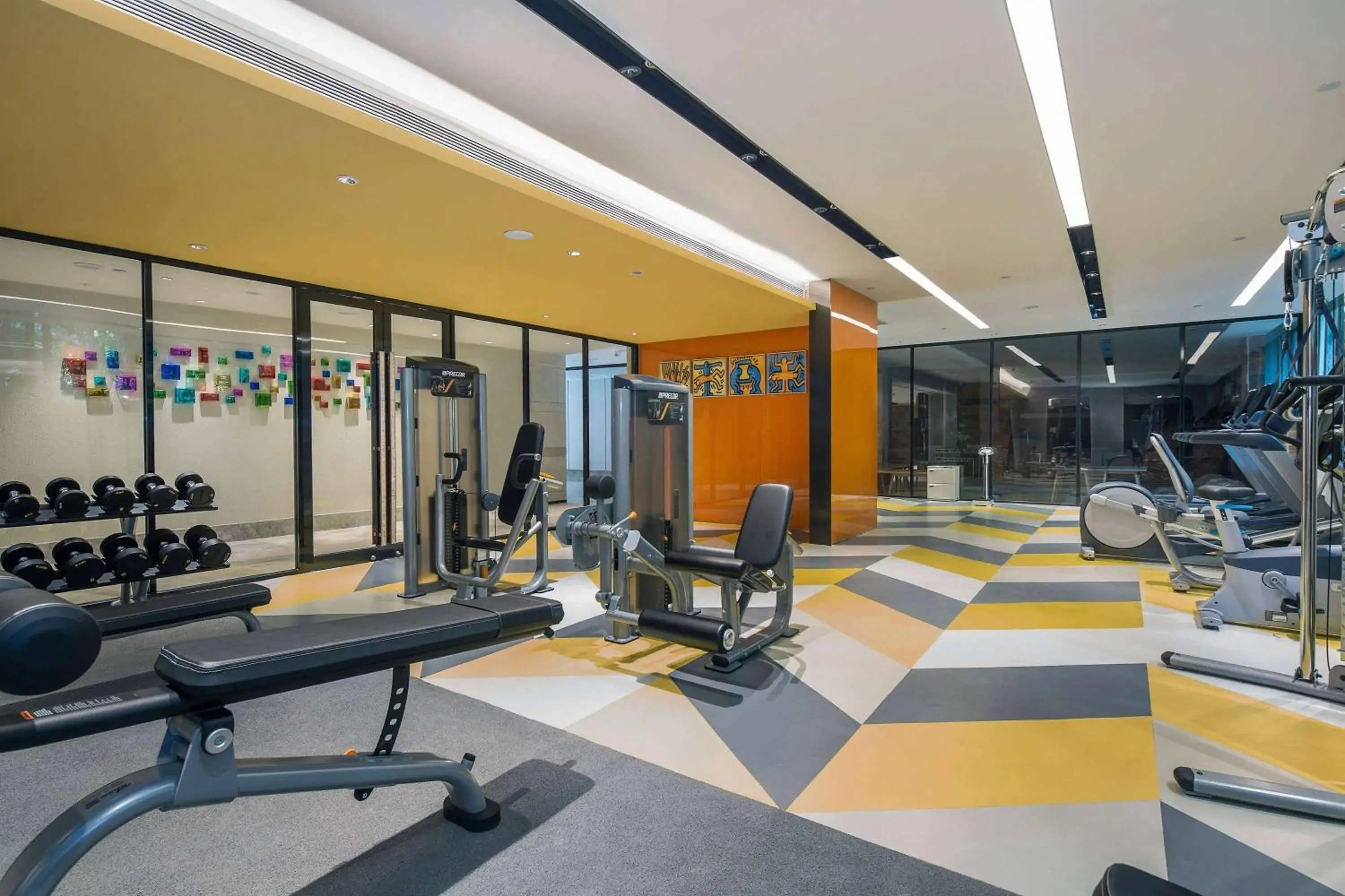 Fitness centre/facilities in Wingate Sanya Luhuitou Fitness centre/facilities in Wingate Sanya Luhuitou